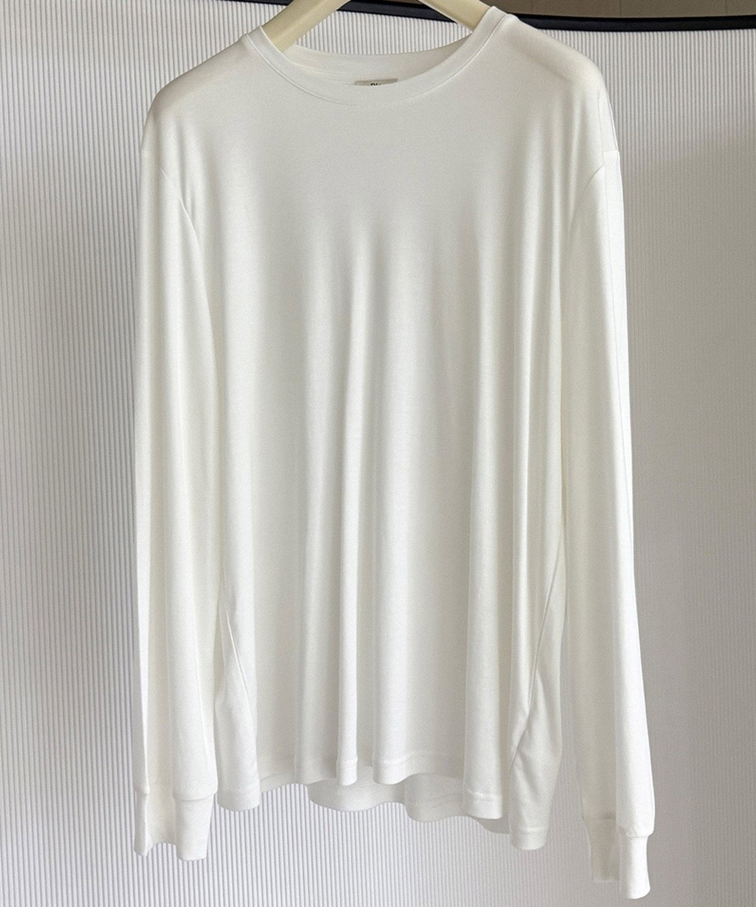 【12月上旬お届け予約商品】シルクタッチロングスリーブTシャツ