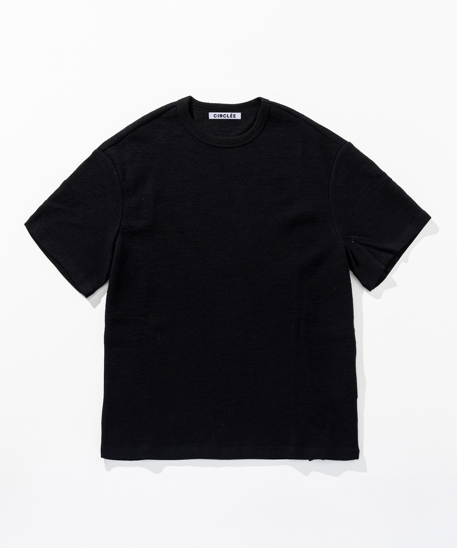 ウールブレンド クルーネックTシャツ