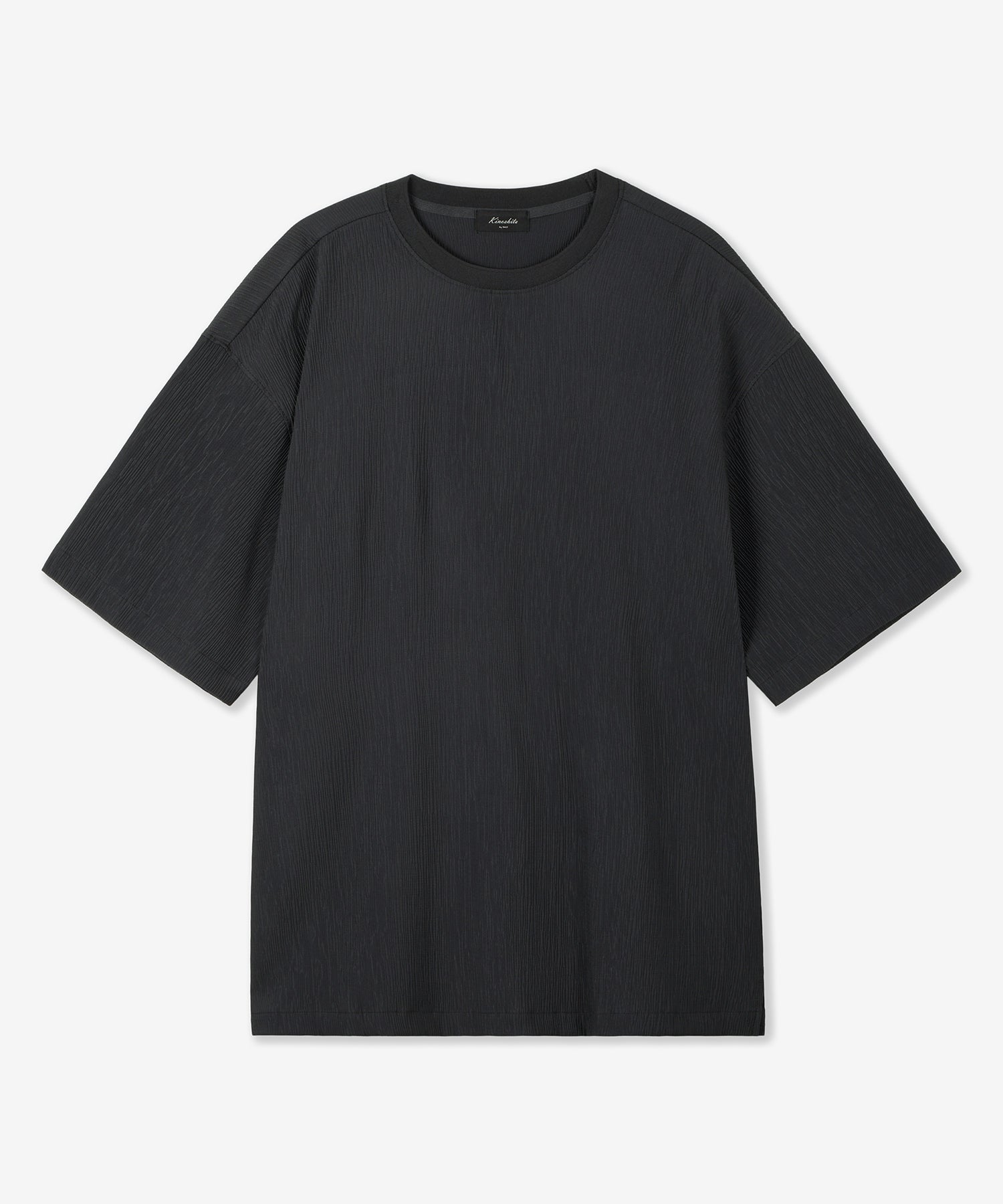 KinoshitaシアサッカークルーネックTシャツ