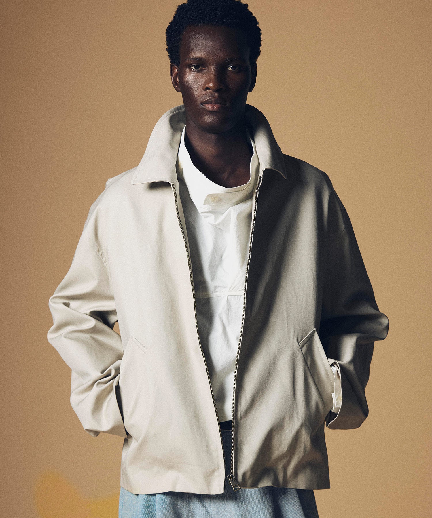 【12月上旬お届け予約商品】バックプリーツショートジャケット