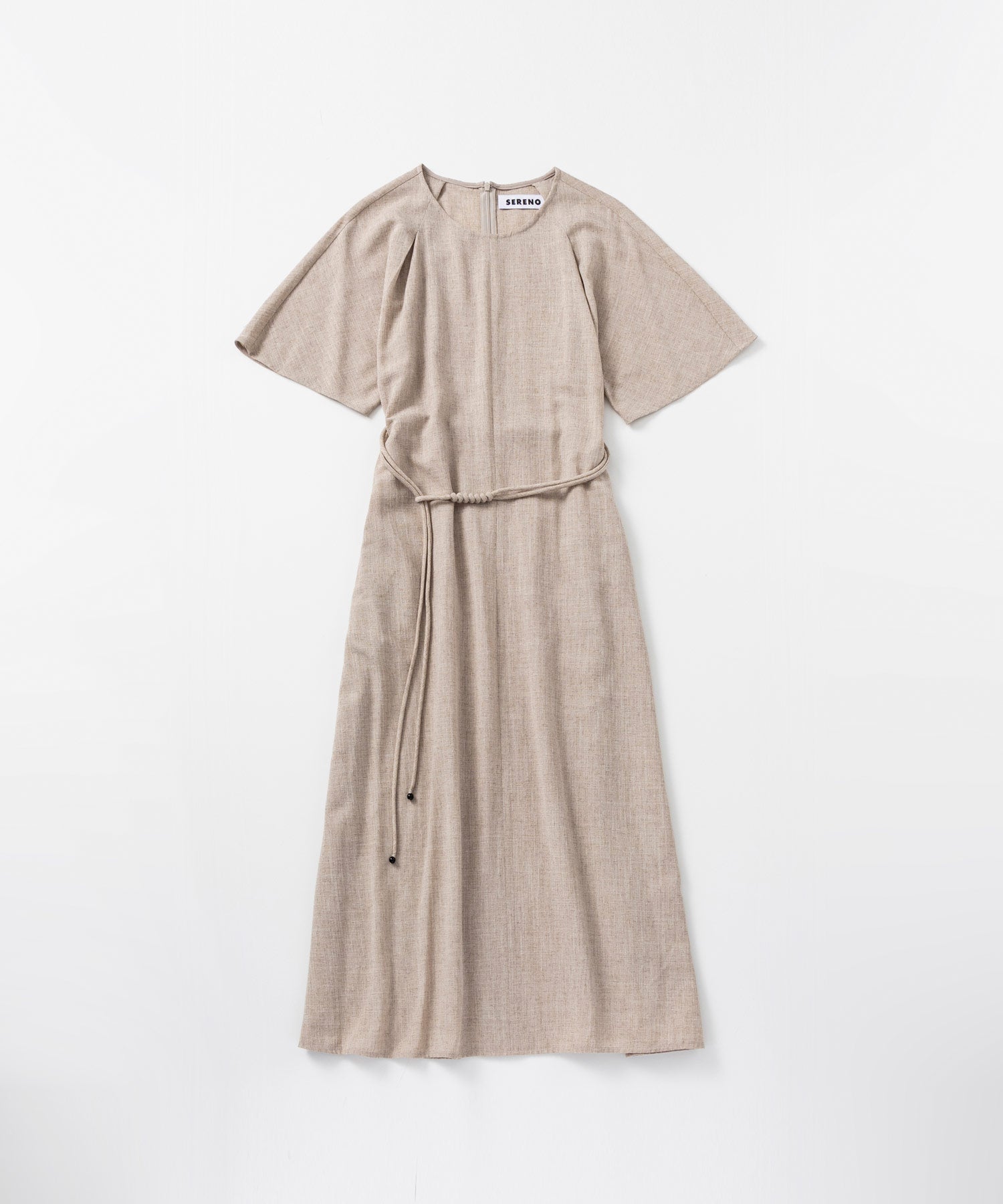 【3月中旬お届け予約商品】ウエストマークワンピース