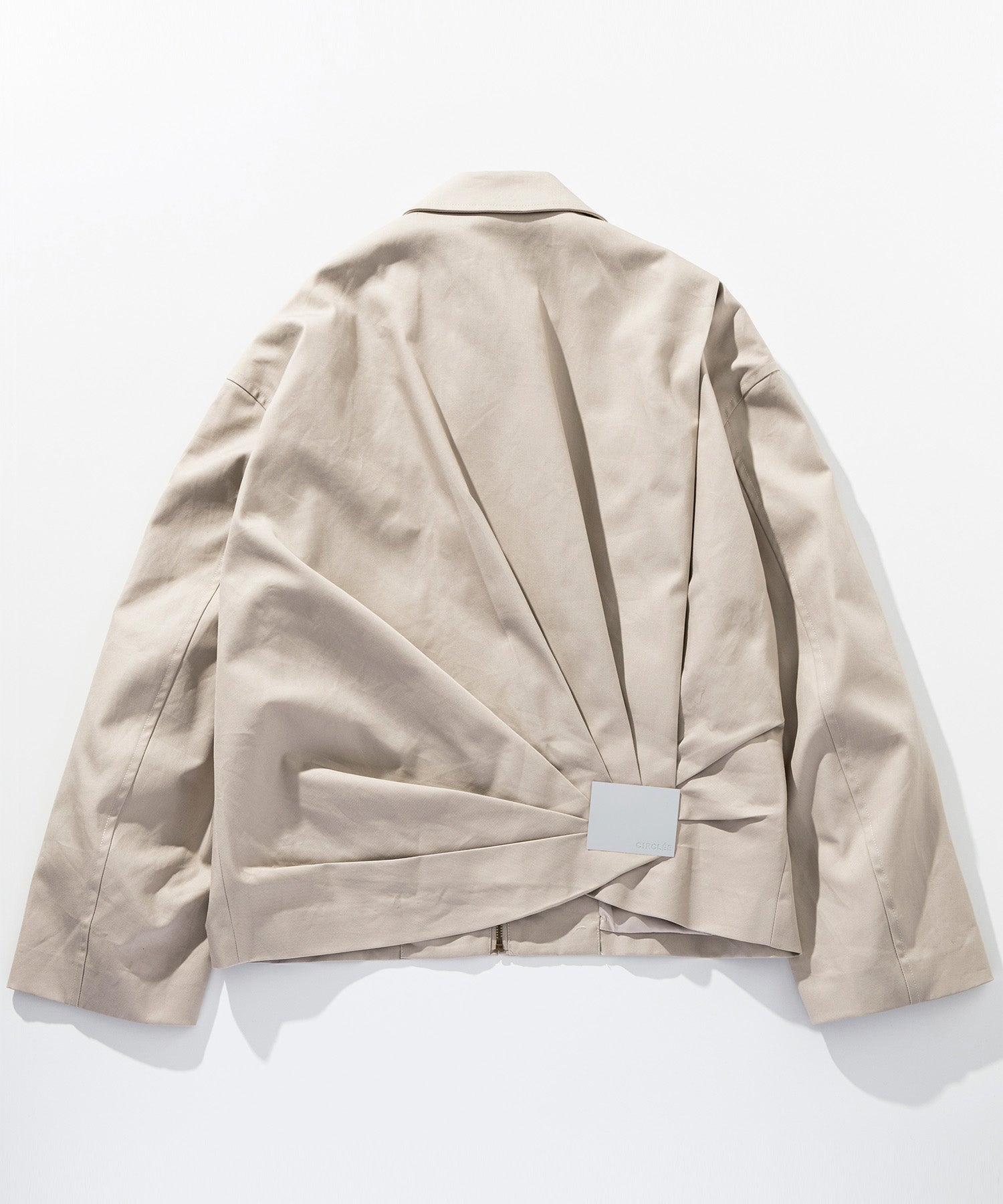 【12月上旬お届け予約商品】バックプリーツショートジャケット