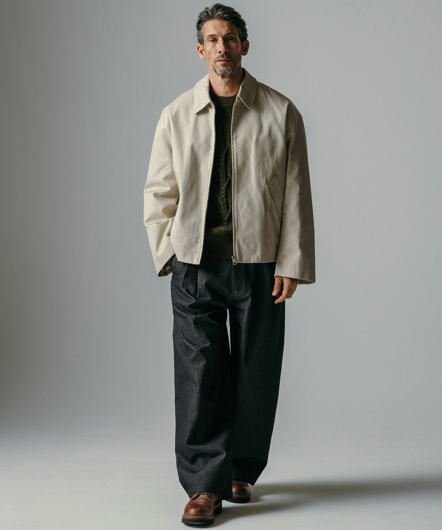 【12月上旬お届け予約商品】バックプリーツショートジャケット