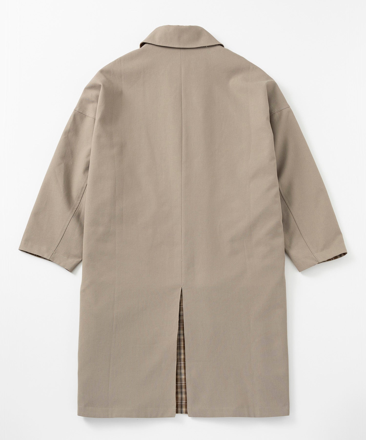 【12月中旬お届け予約商品】ステンカラーオーバーサイズコート