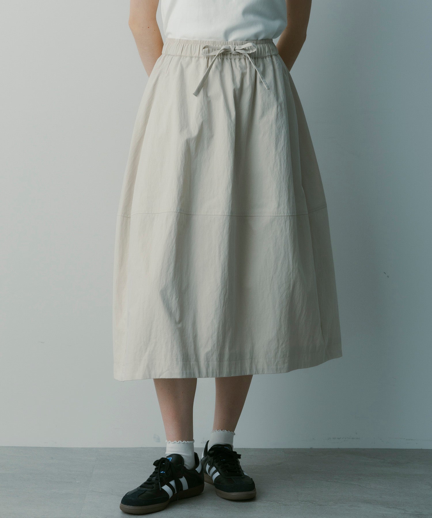 コットンフレアスカート