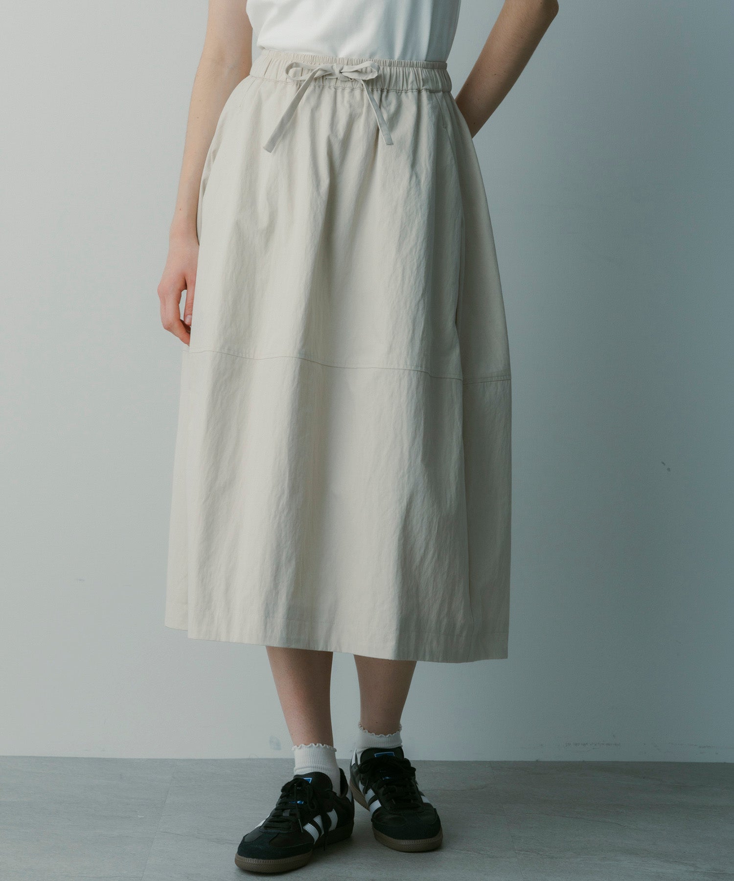 コットンフレアスカート
