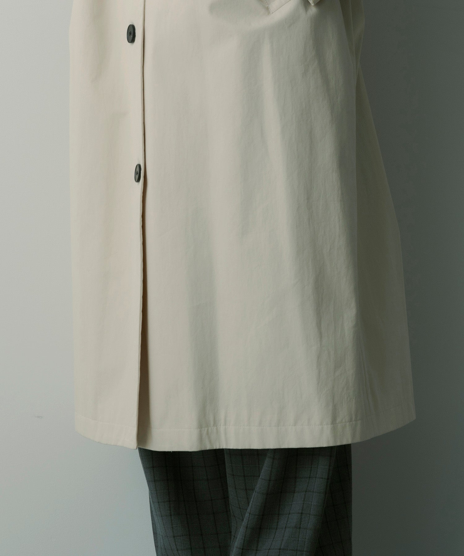 【12月上旬お届け予約商品】バイカラーロングコート