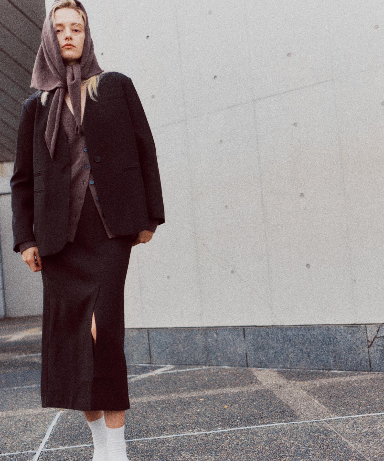 【3月中旬お届け予約商品】ノーカラージャケット