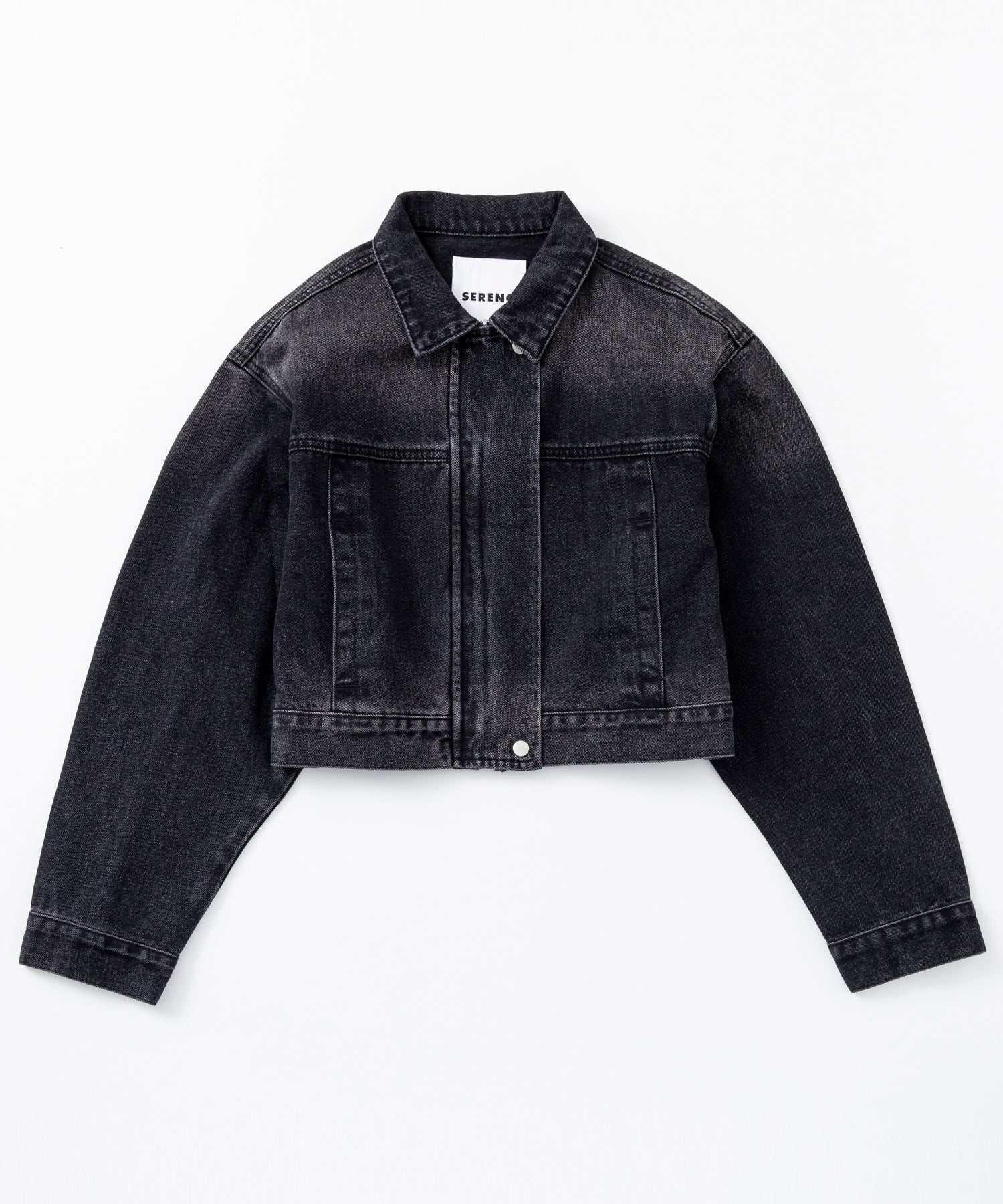 クロップドデニムジャケット