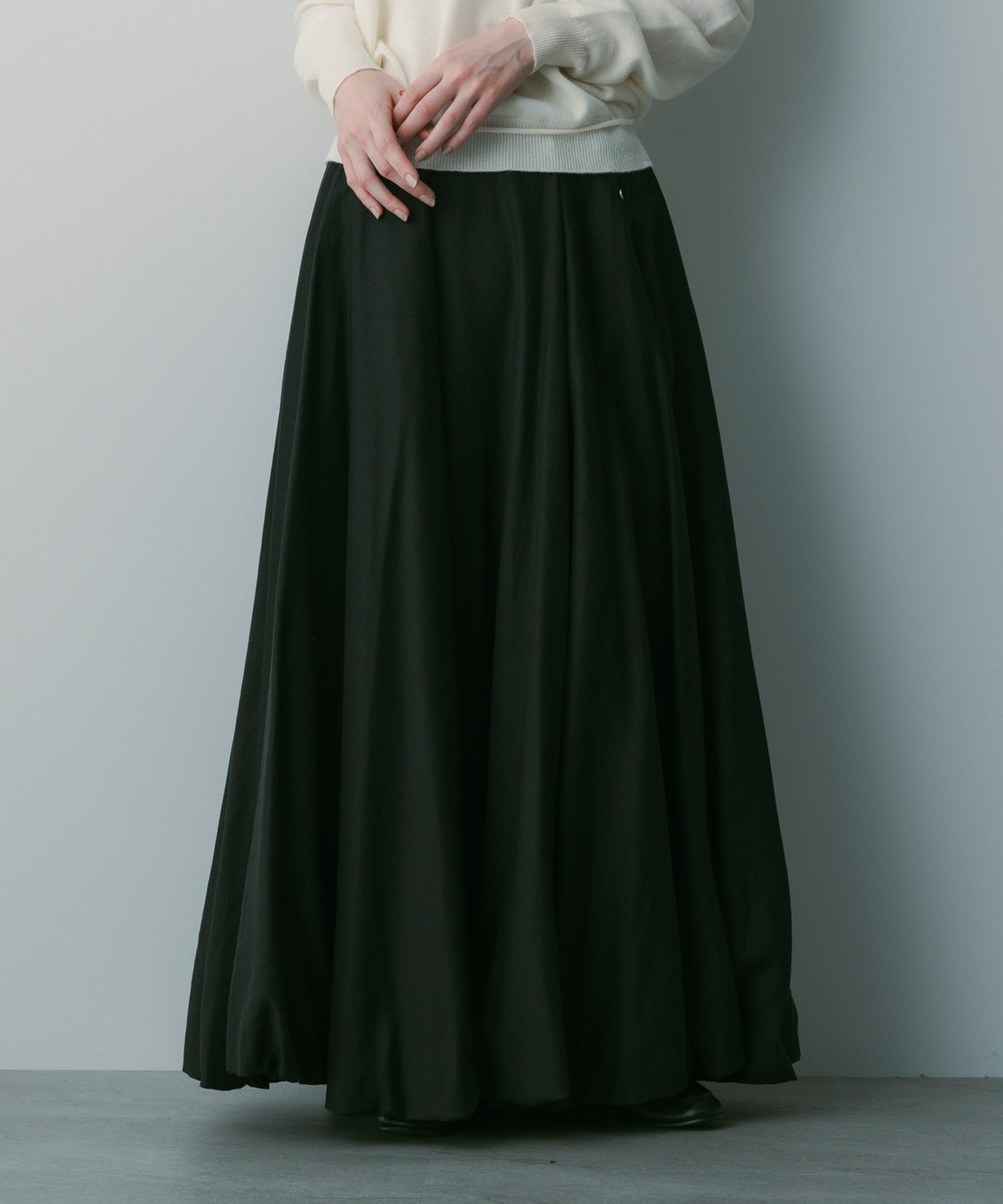 バルーンギャザースカート