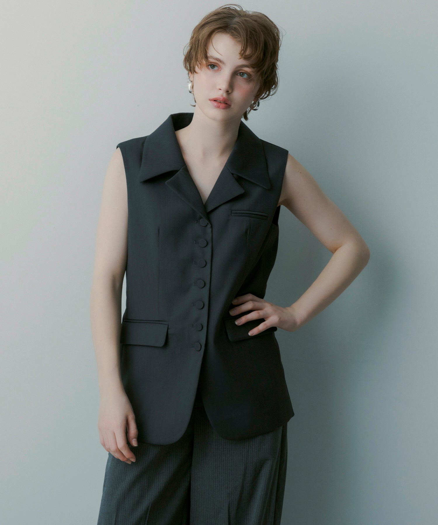 テーラードジレ