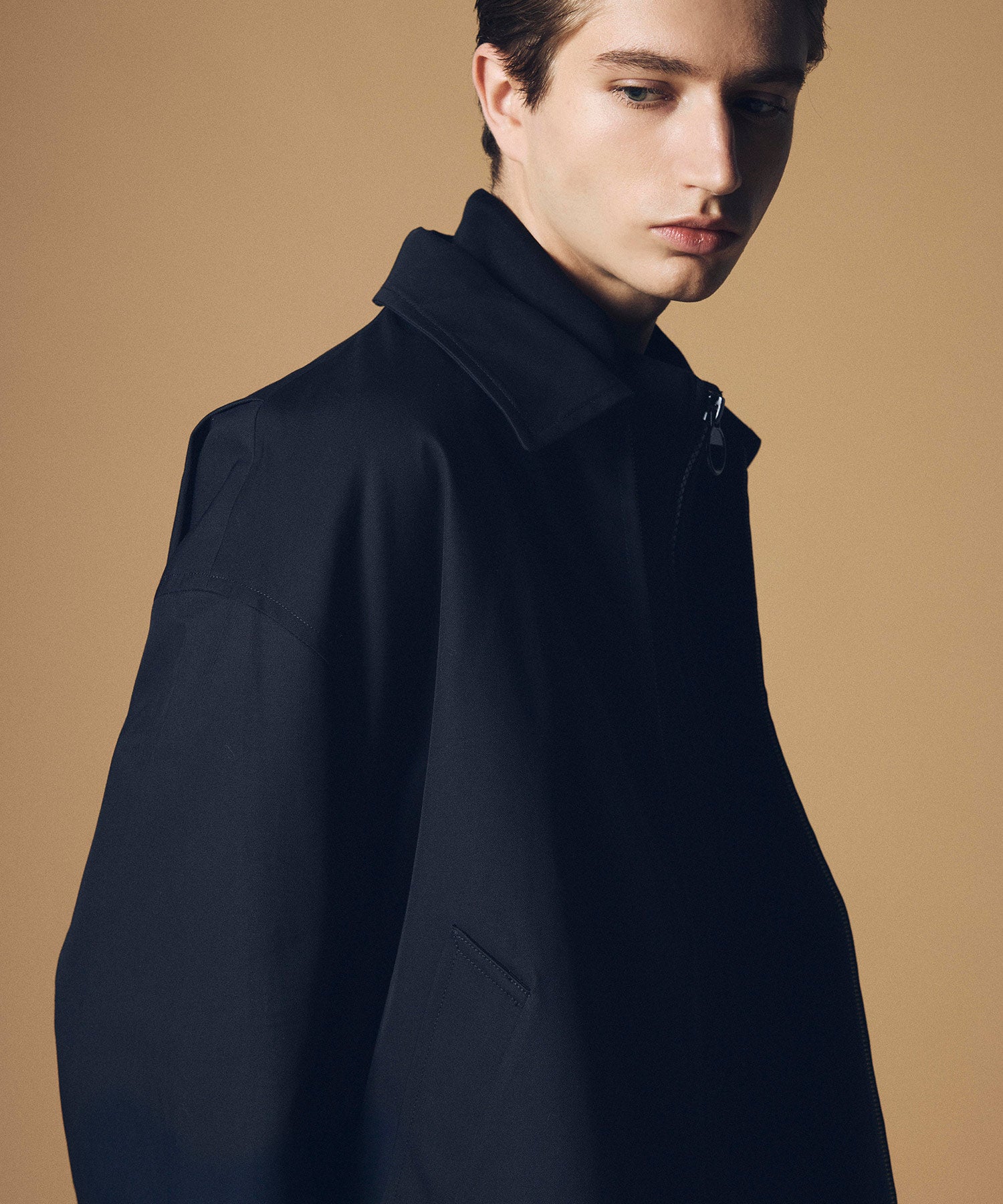 【12月上旬お届け予約商品】バックプリーツショートジャケット