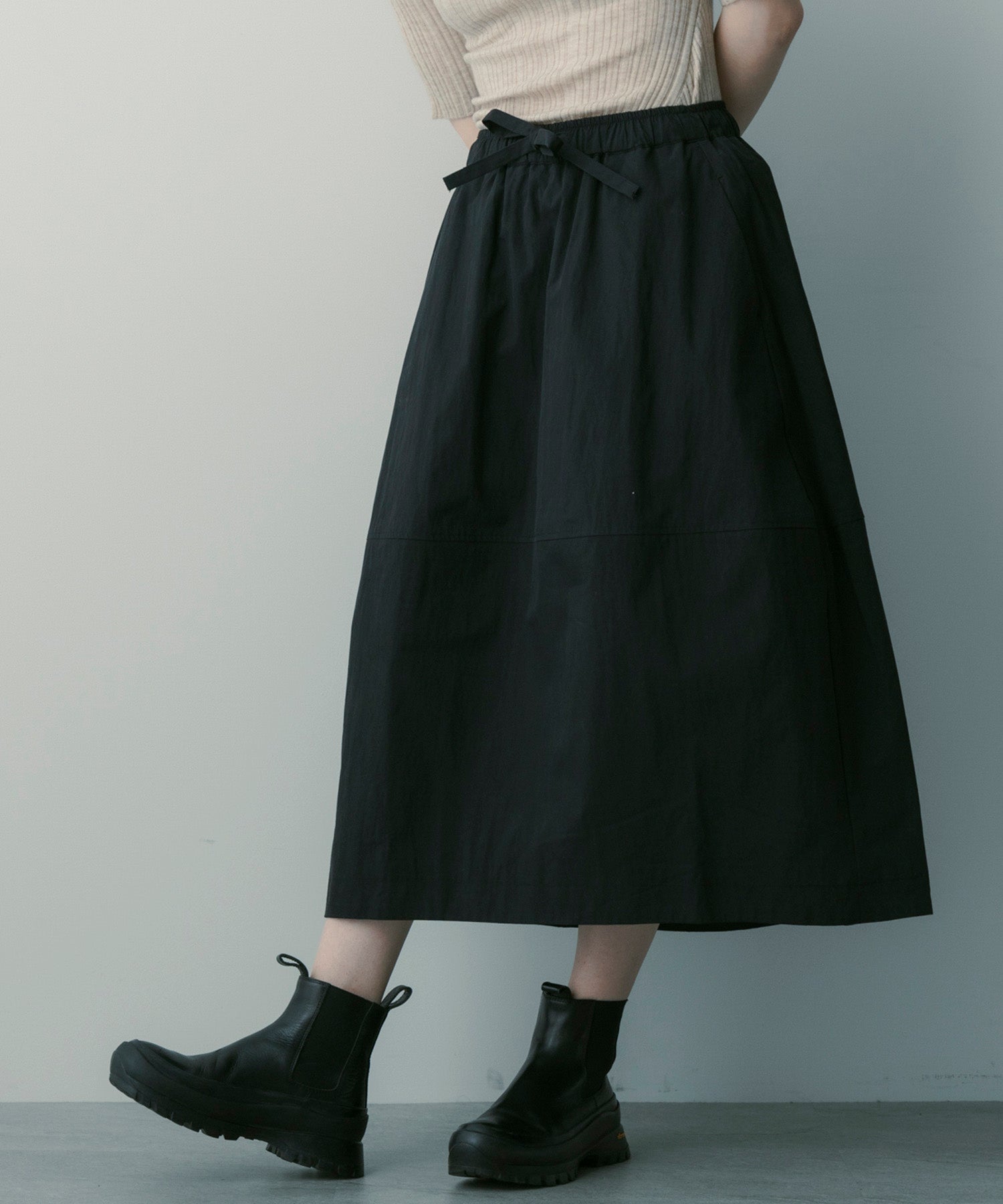 コットンフレアスカート