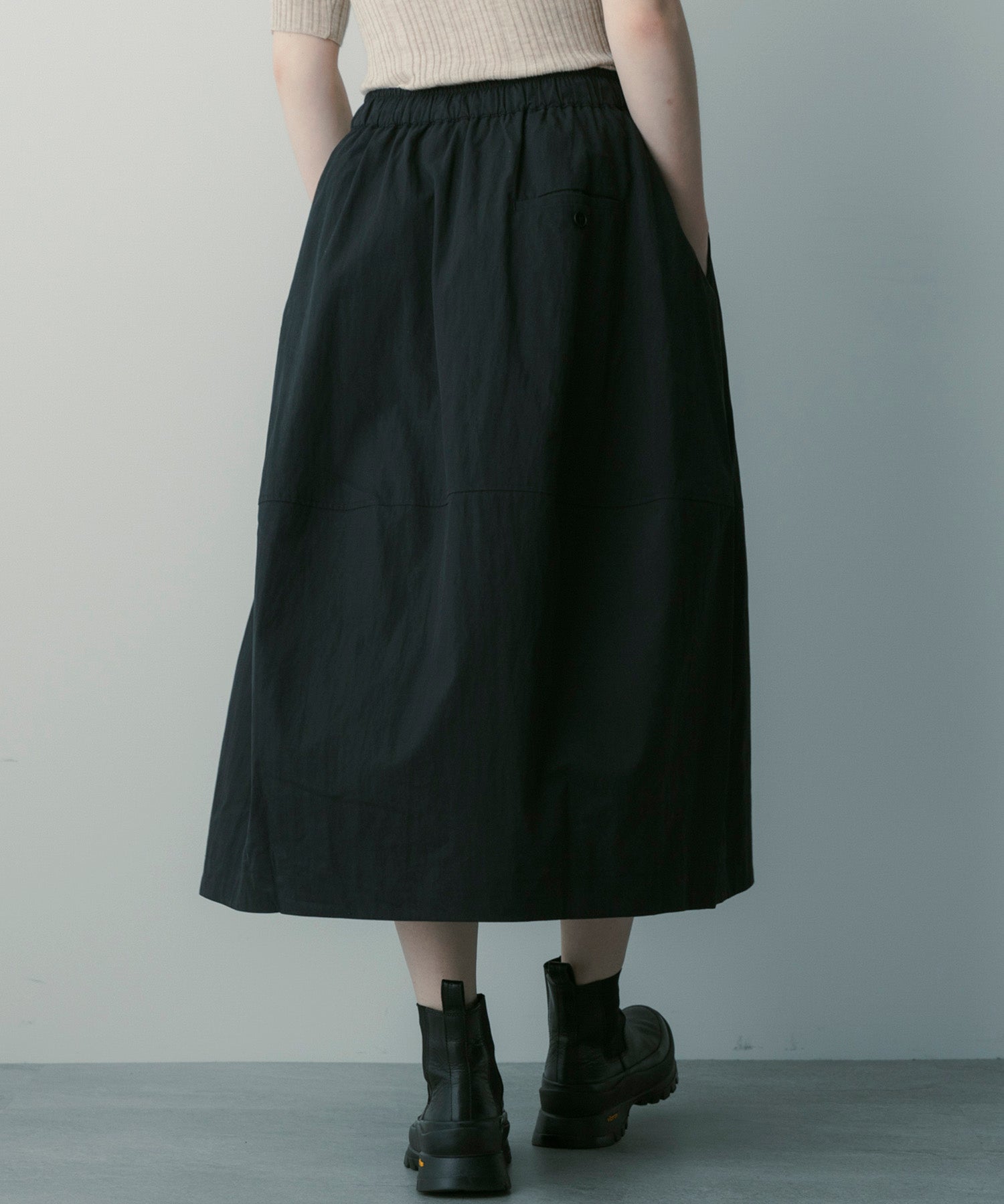 コットンフレアスカート