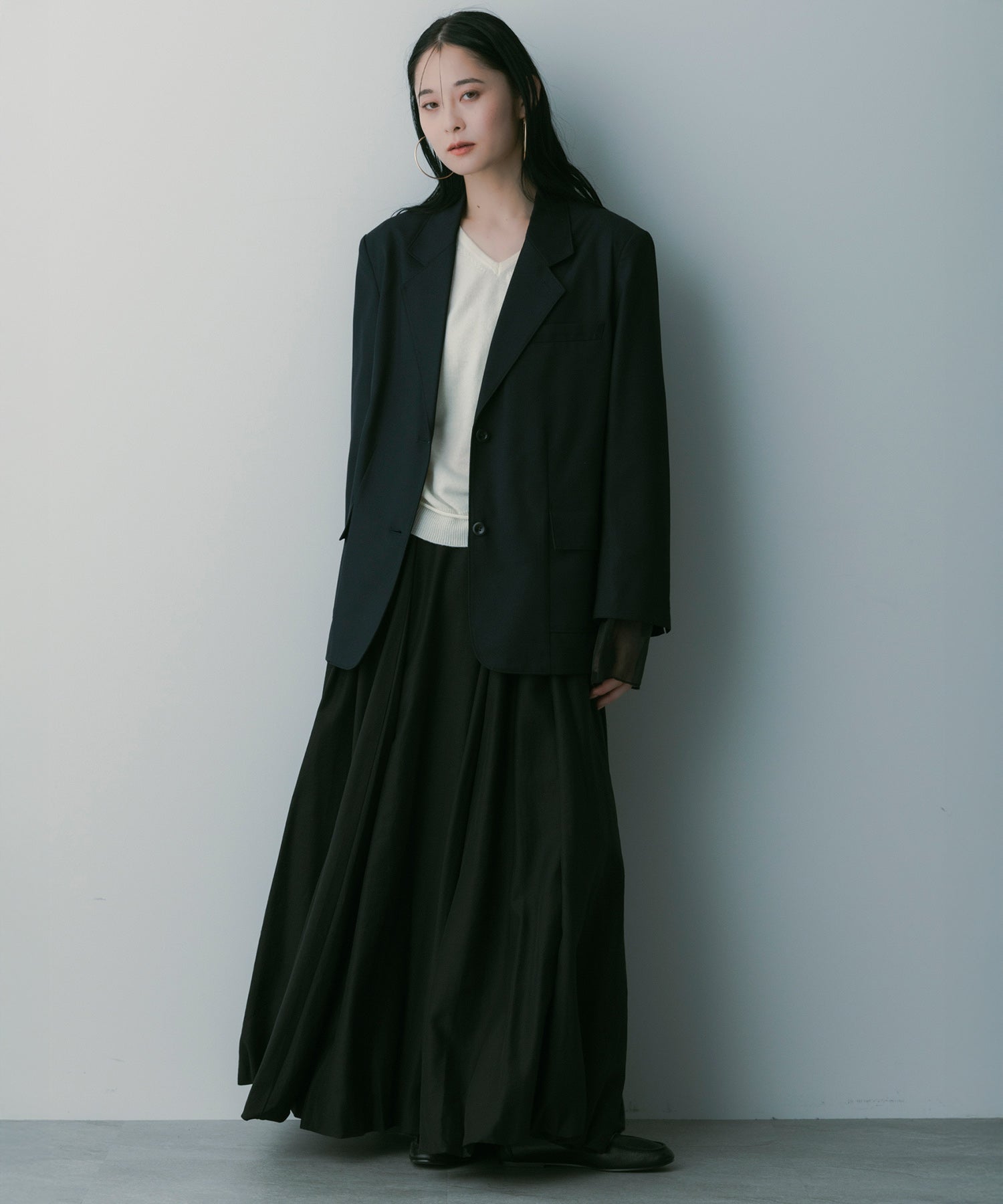 バルーンギャザースカート