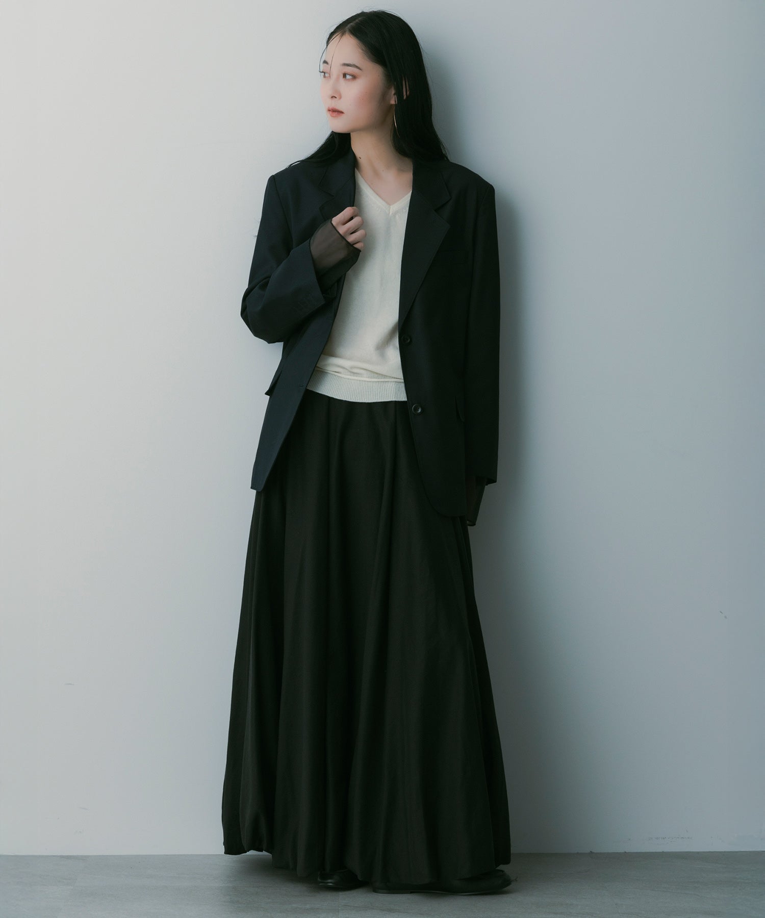 バルーンギャザースカート