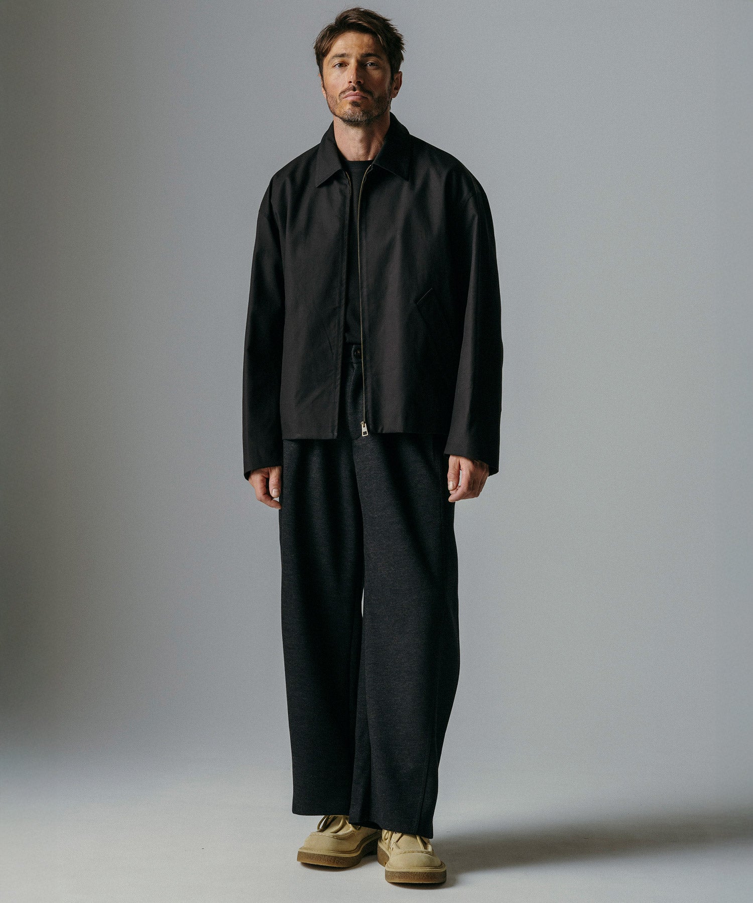 リラックスワイドパンツ