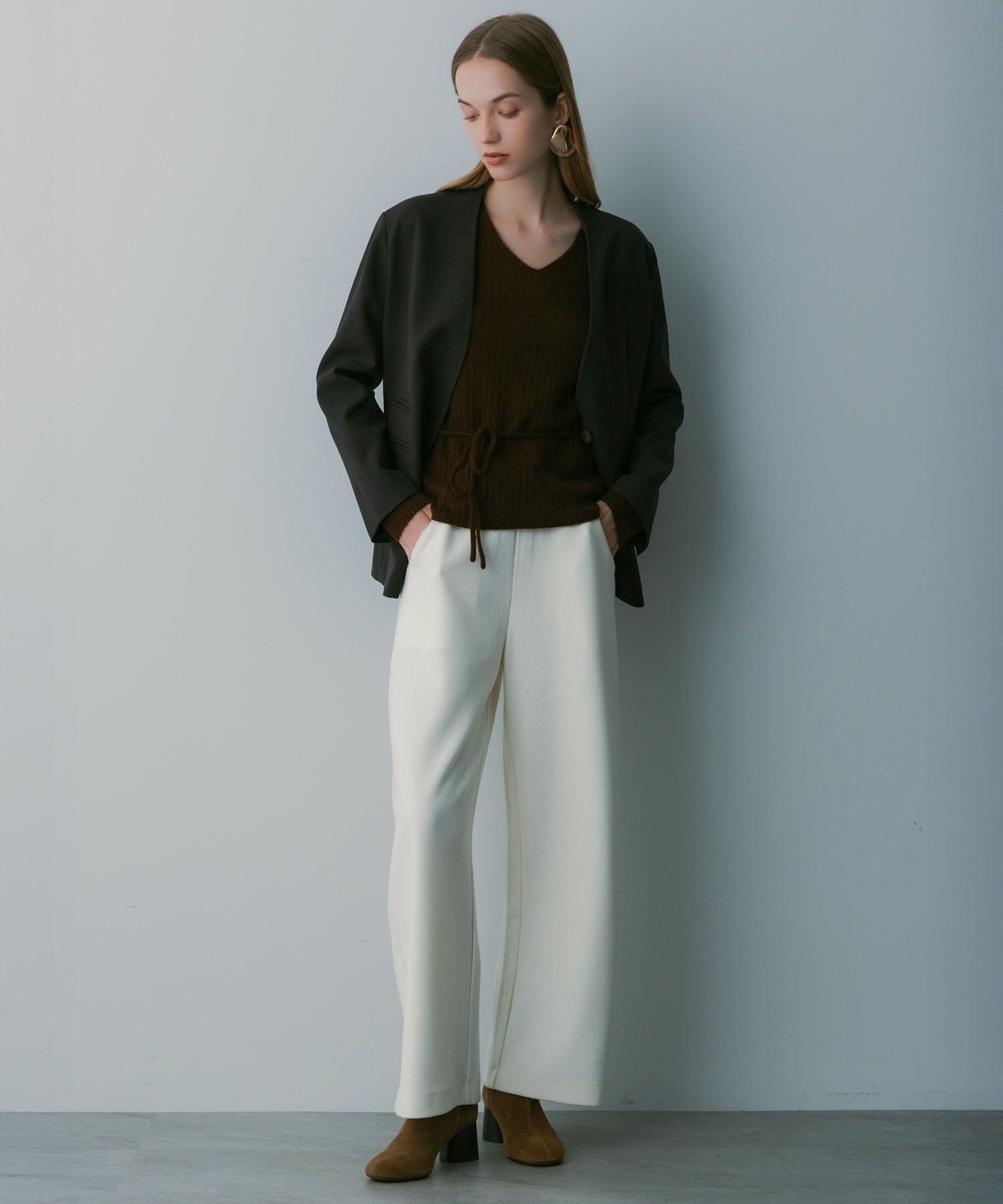 【3月中旬お届け予約商品】ノーカラージャケット