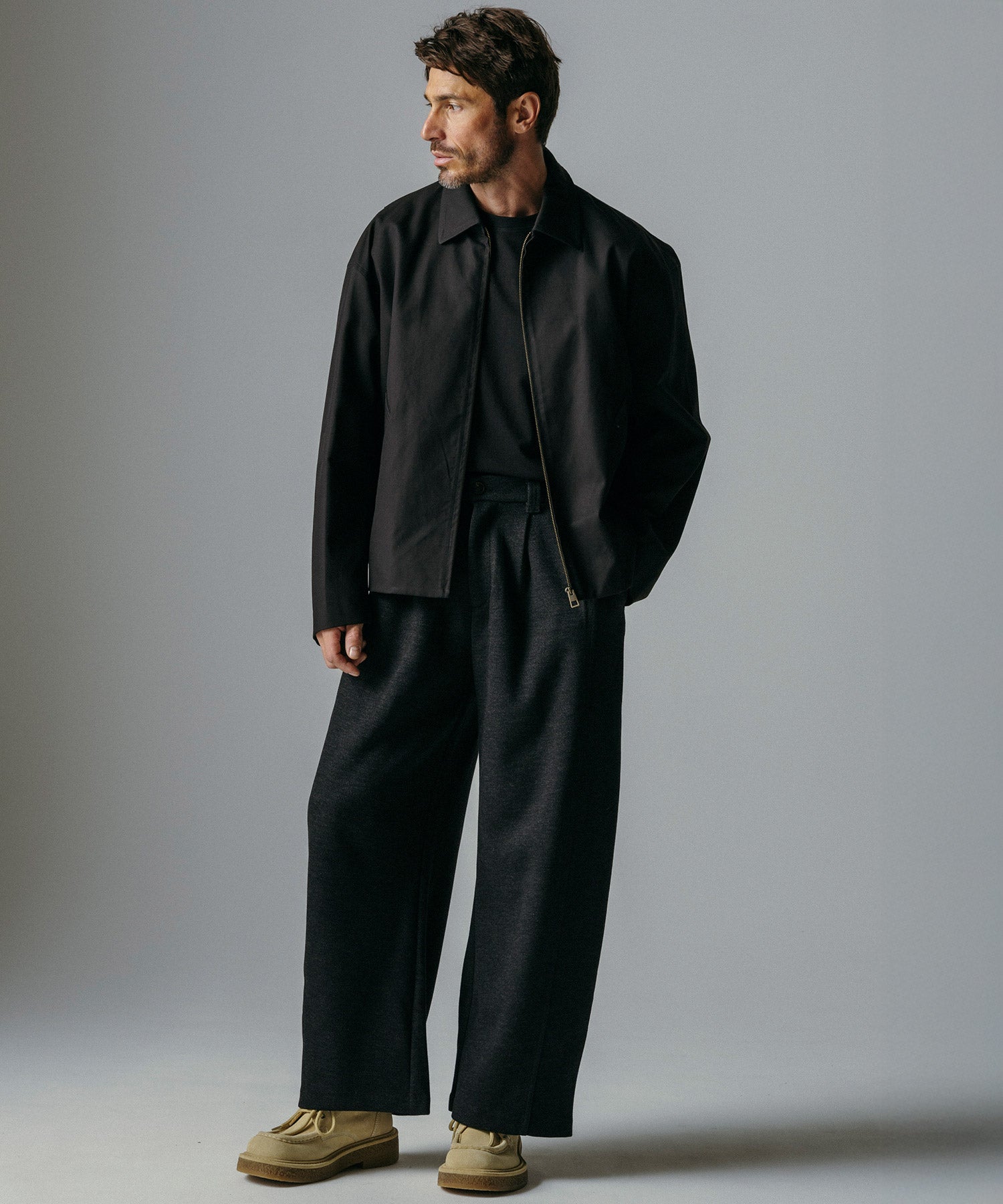 リラックスワイドパンツ