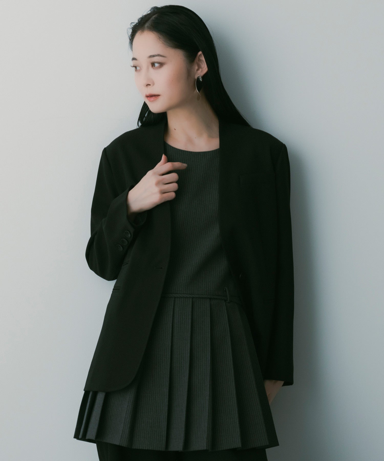 【3月中旬お届け予約商品】ノーカラージャケット