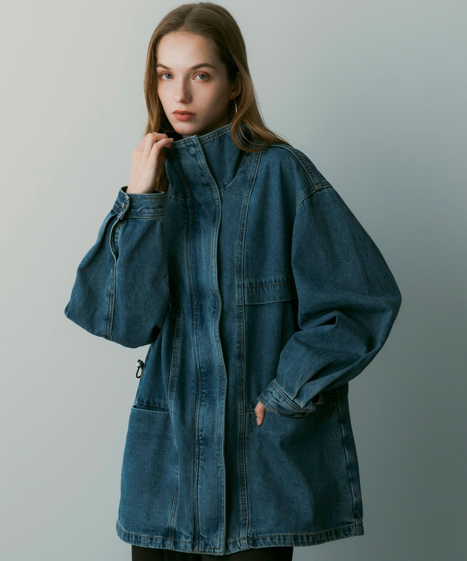 【12月上旬お届け予約商品】オーバーサイズデニムジャケット