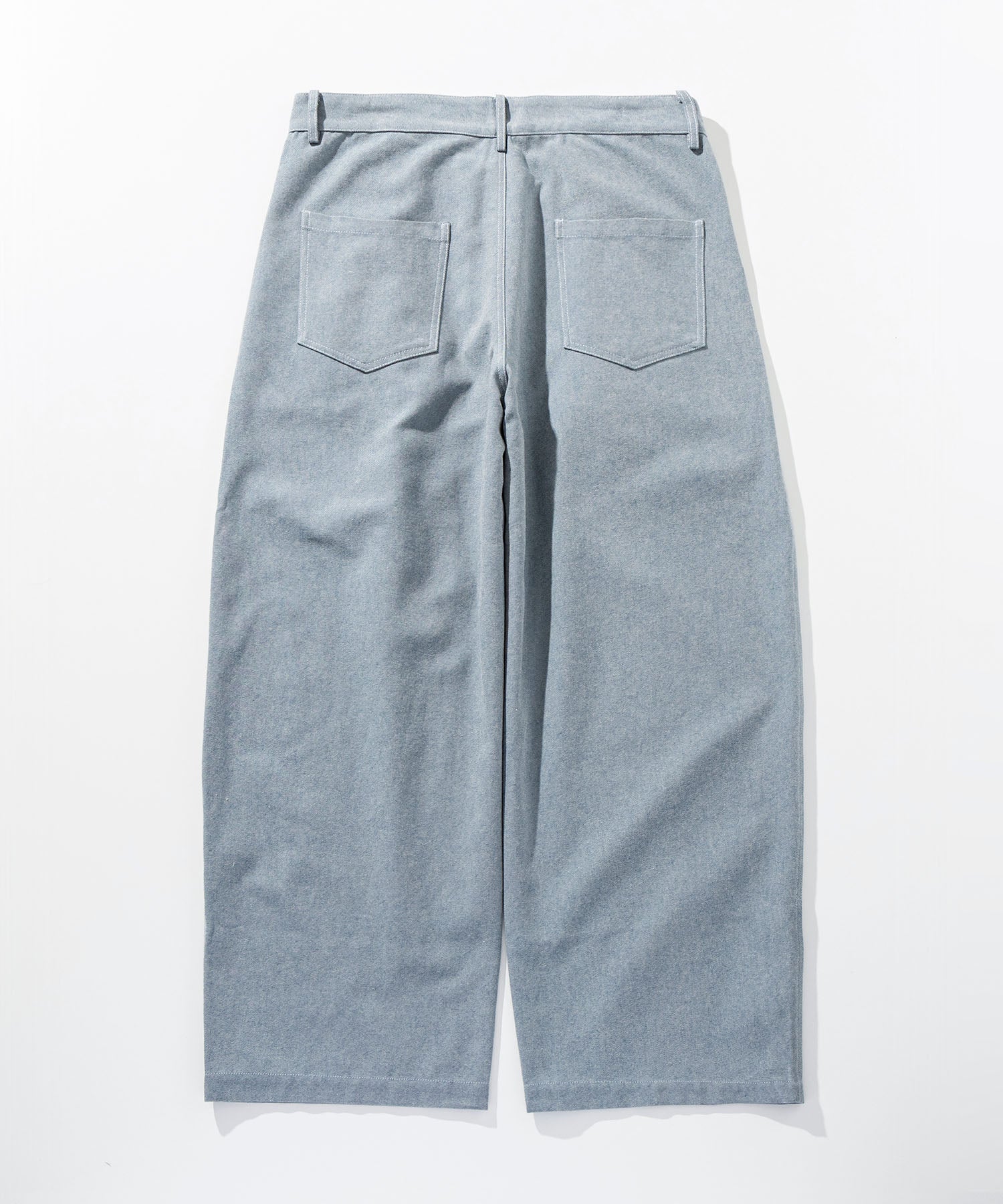 ハイウエスト ツータックワイドパンツ