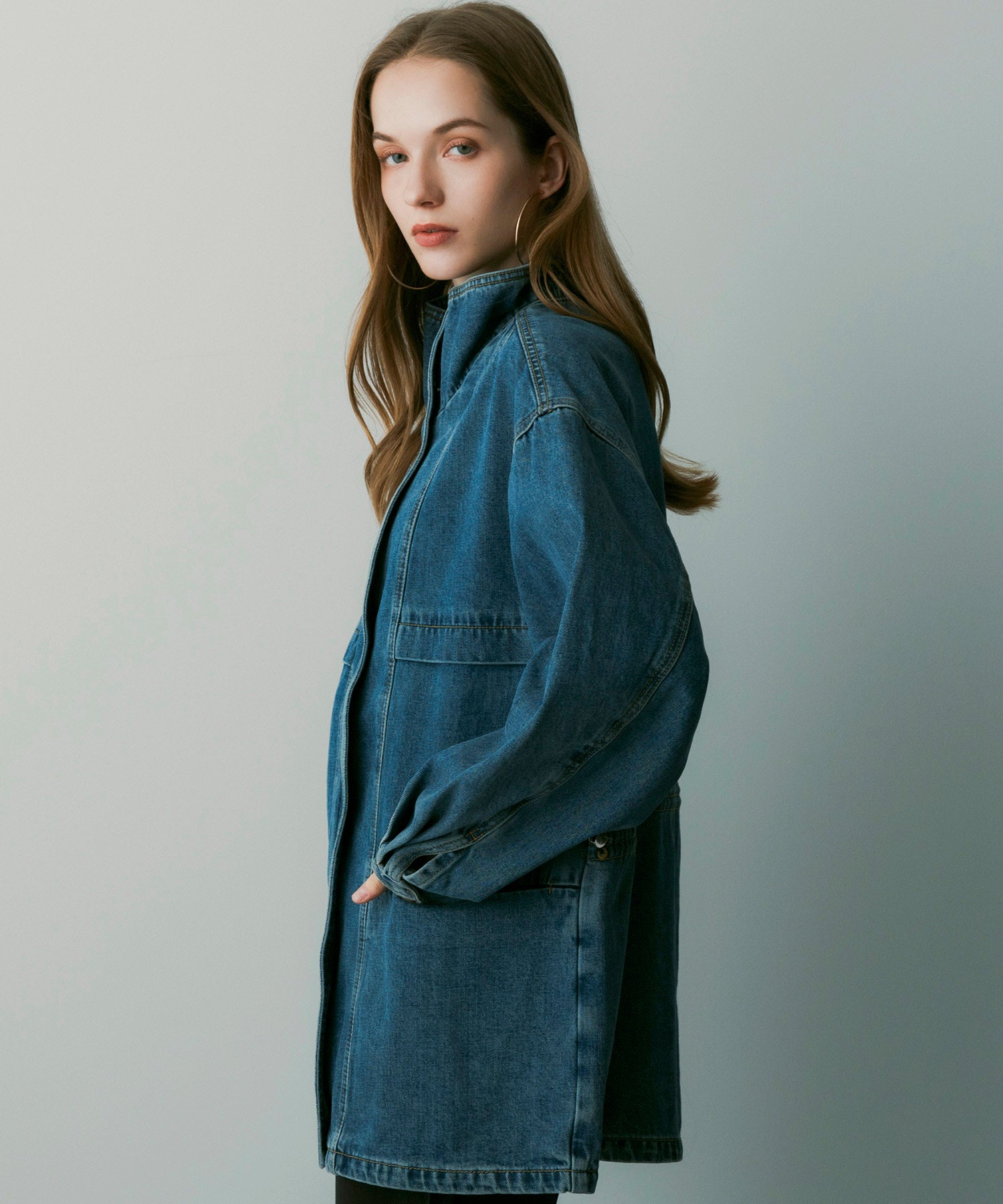 【12月上旬お届け予約商品】オーバーサイズデニムジャケット