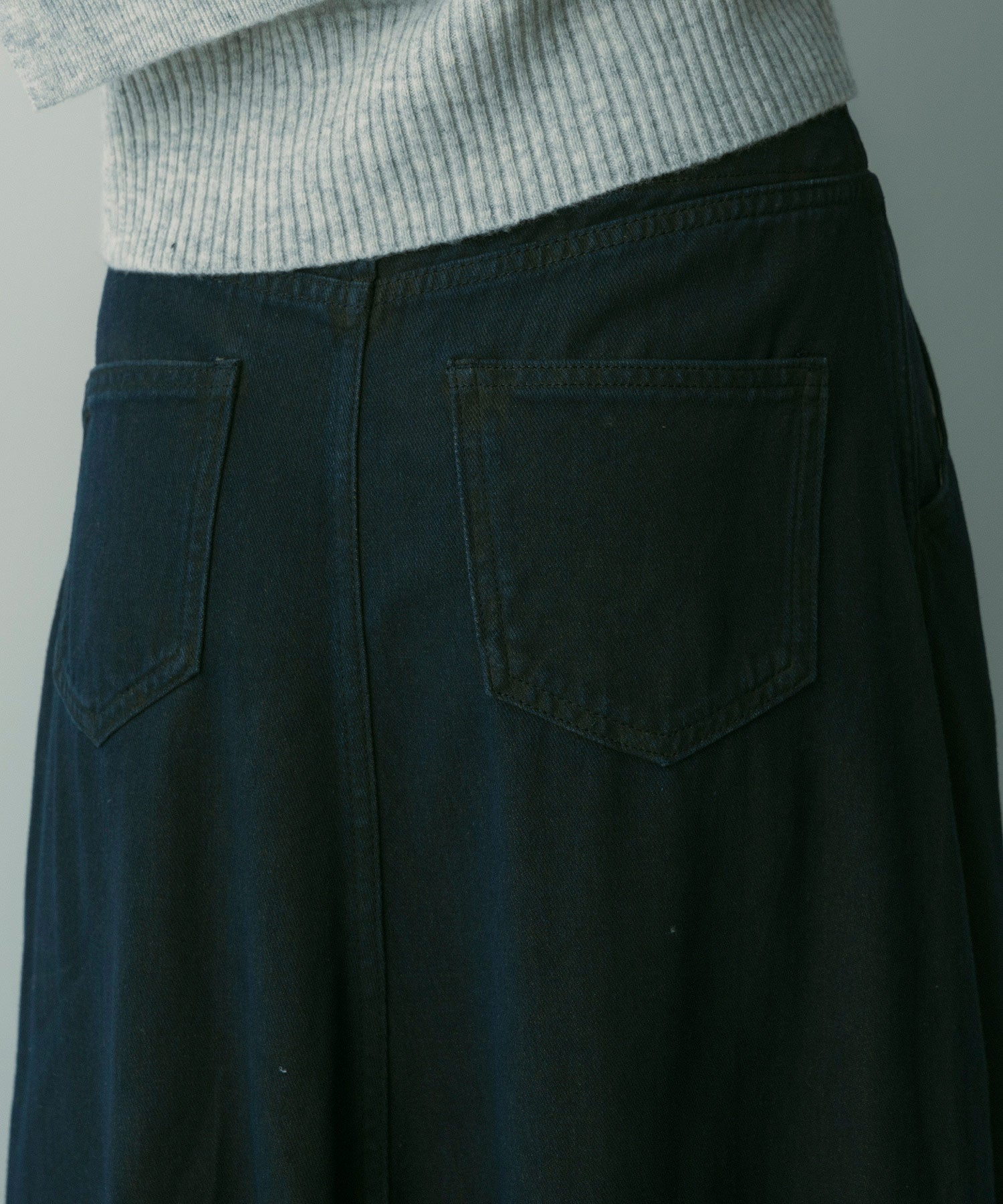 ヴィンテージライク フレアデニムスカート