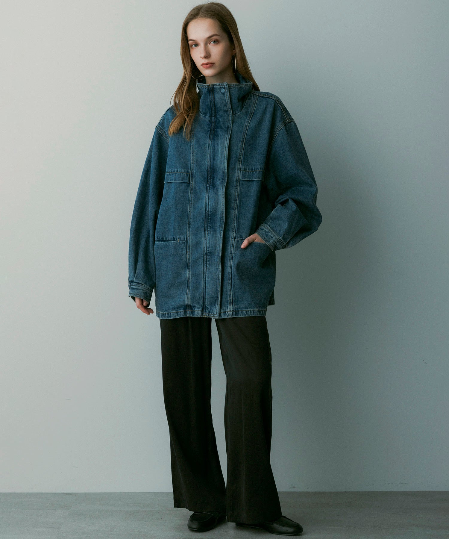 【12月上旬お届け予約商品】オーバーサイズデニムジャケット