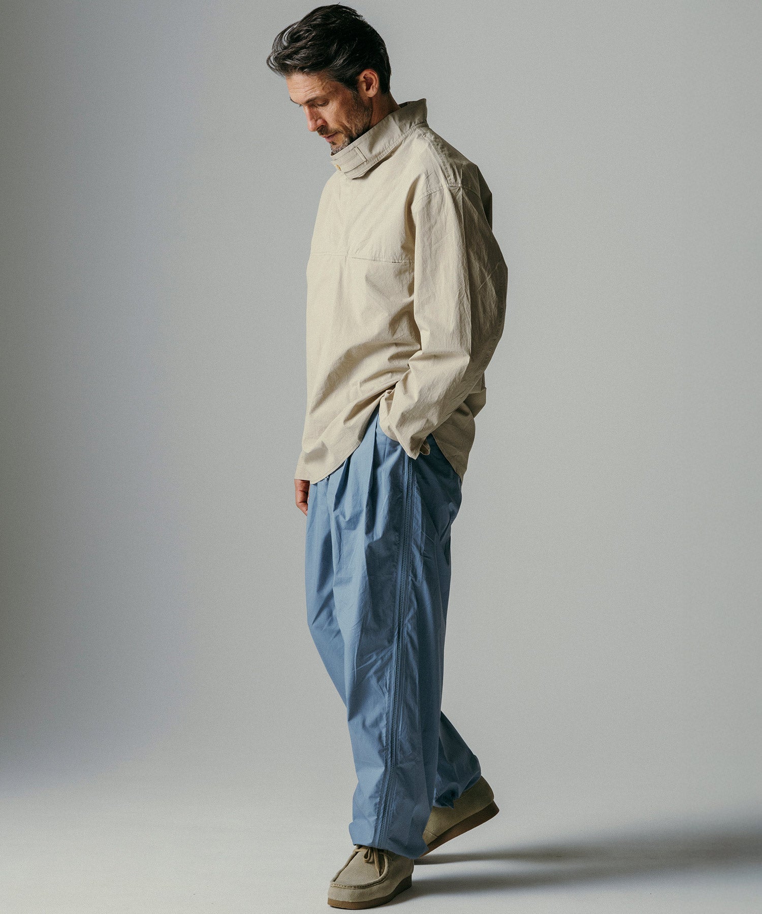 ドロストタックワイドパンツ