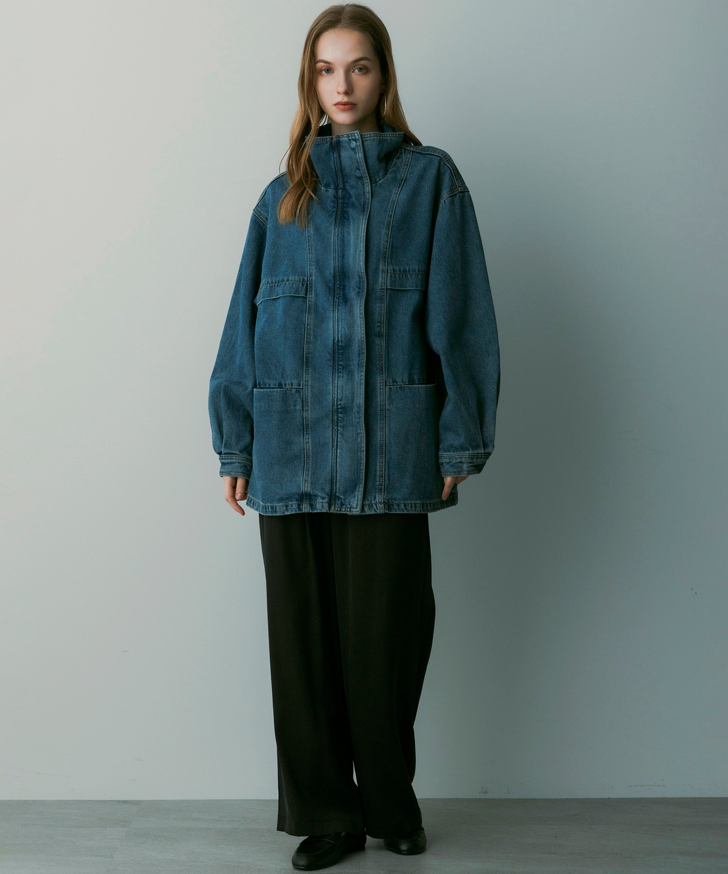 【12月上旬お届け予約商品】オーバーサイズデニムジャケット