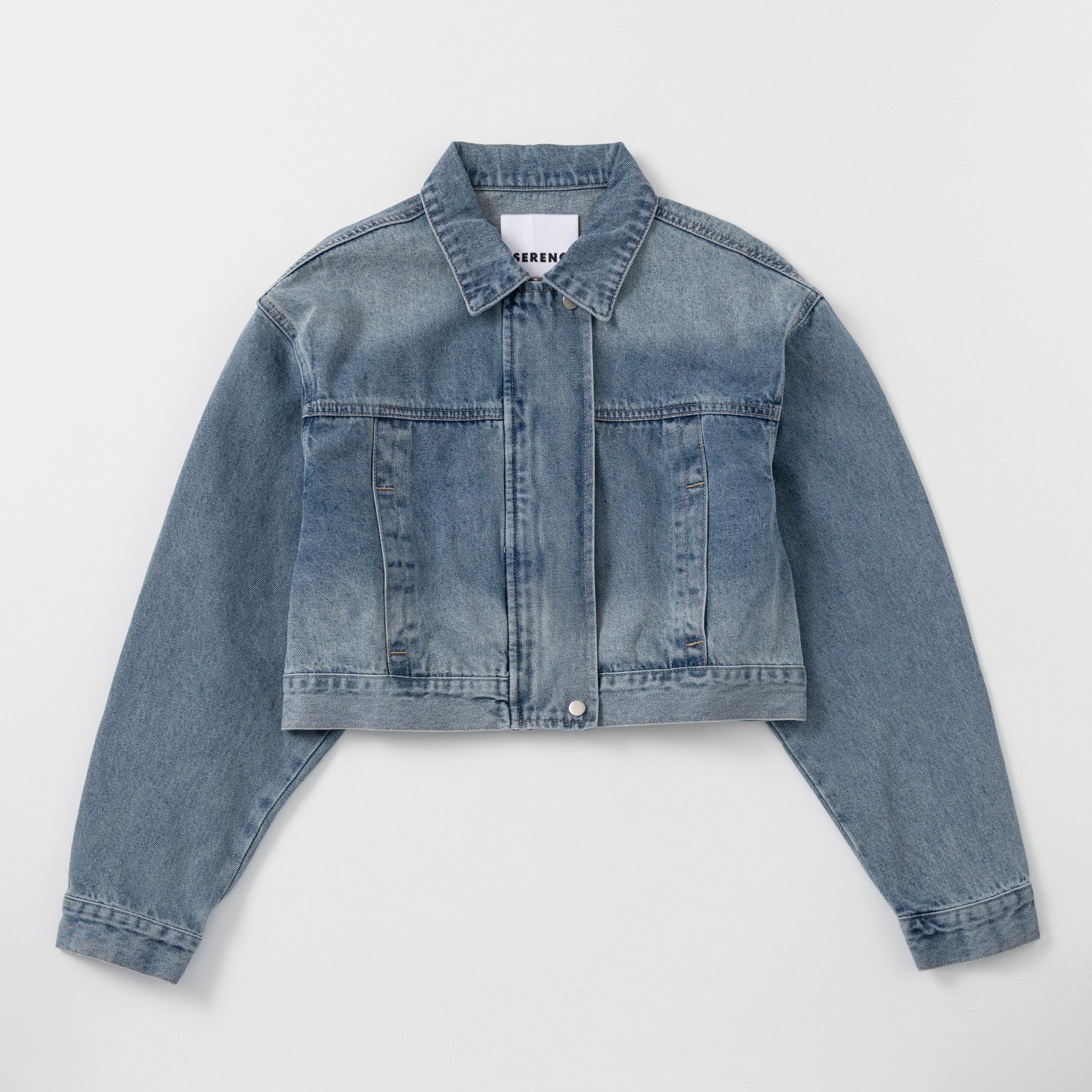 クロップドデニムジャケット