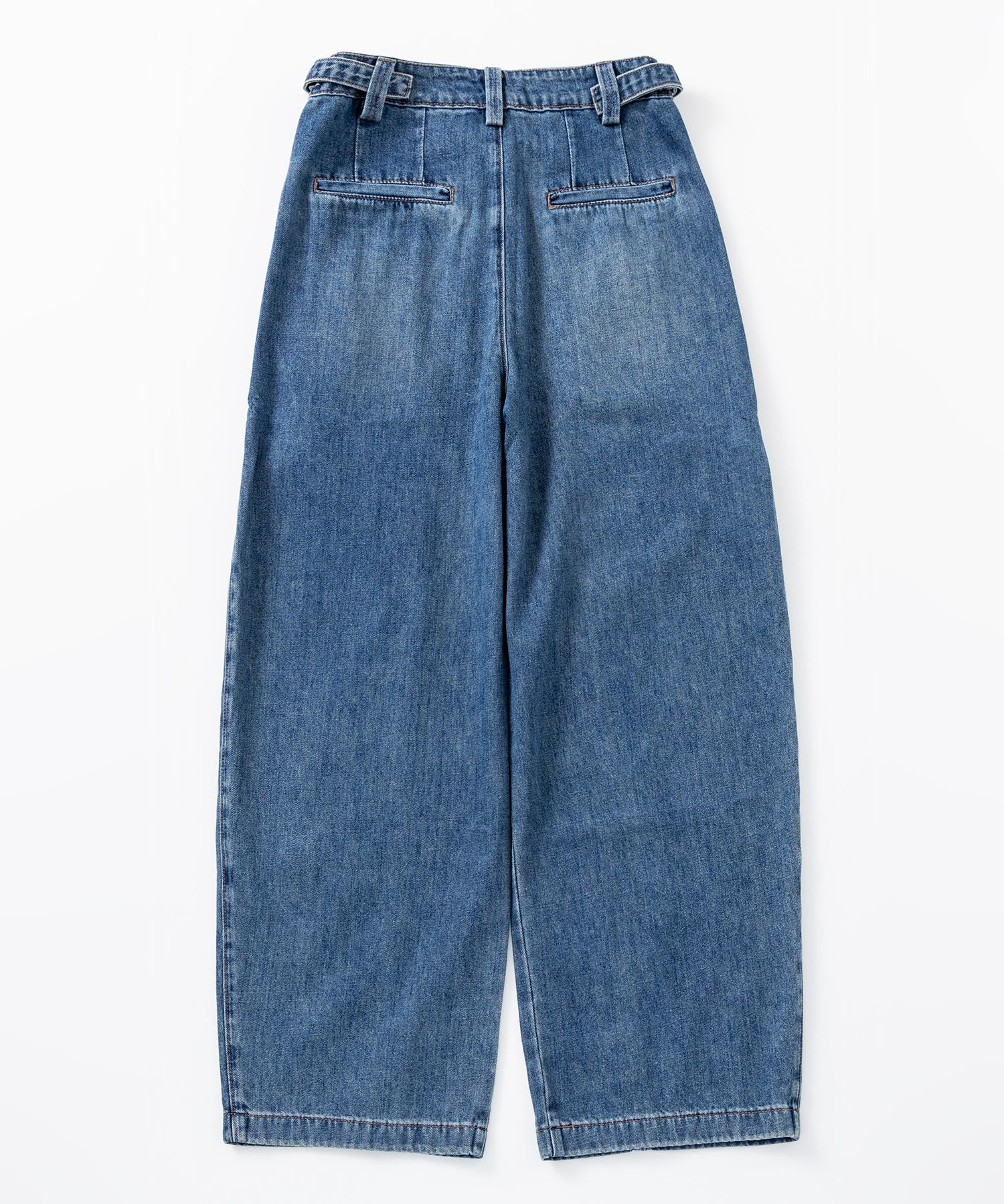 【3月中旬お届け予約商品】ヴィンテージウォッシュデニムパンツ