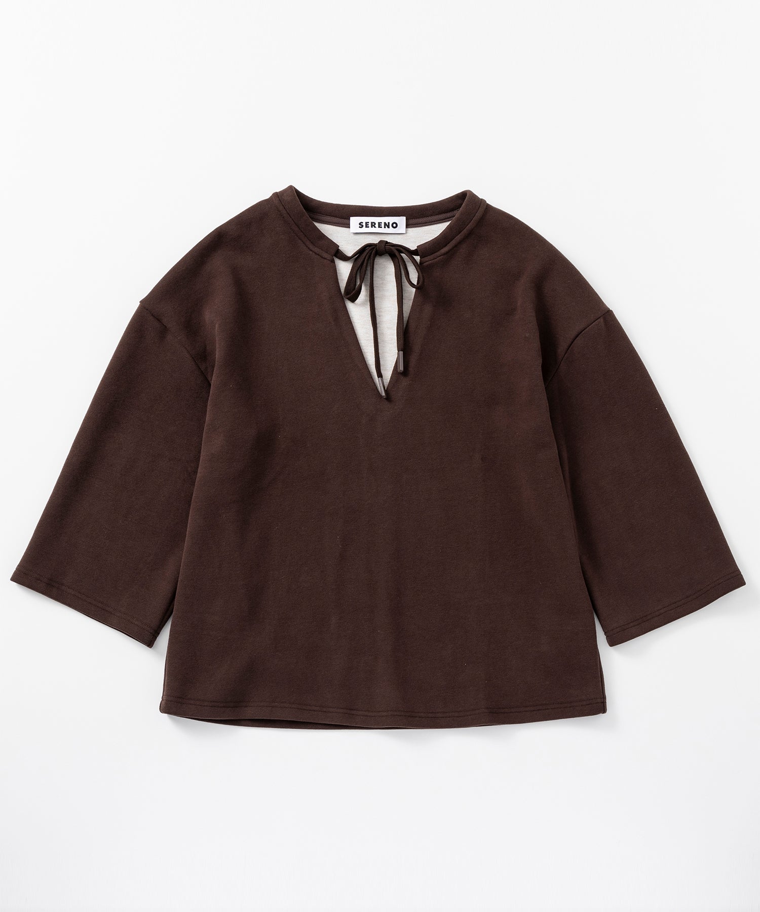 スキッパーリボントップス