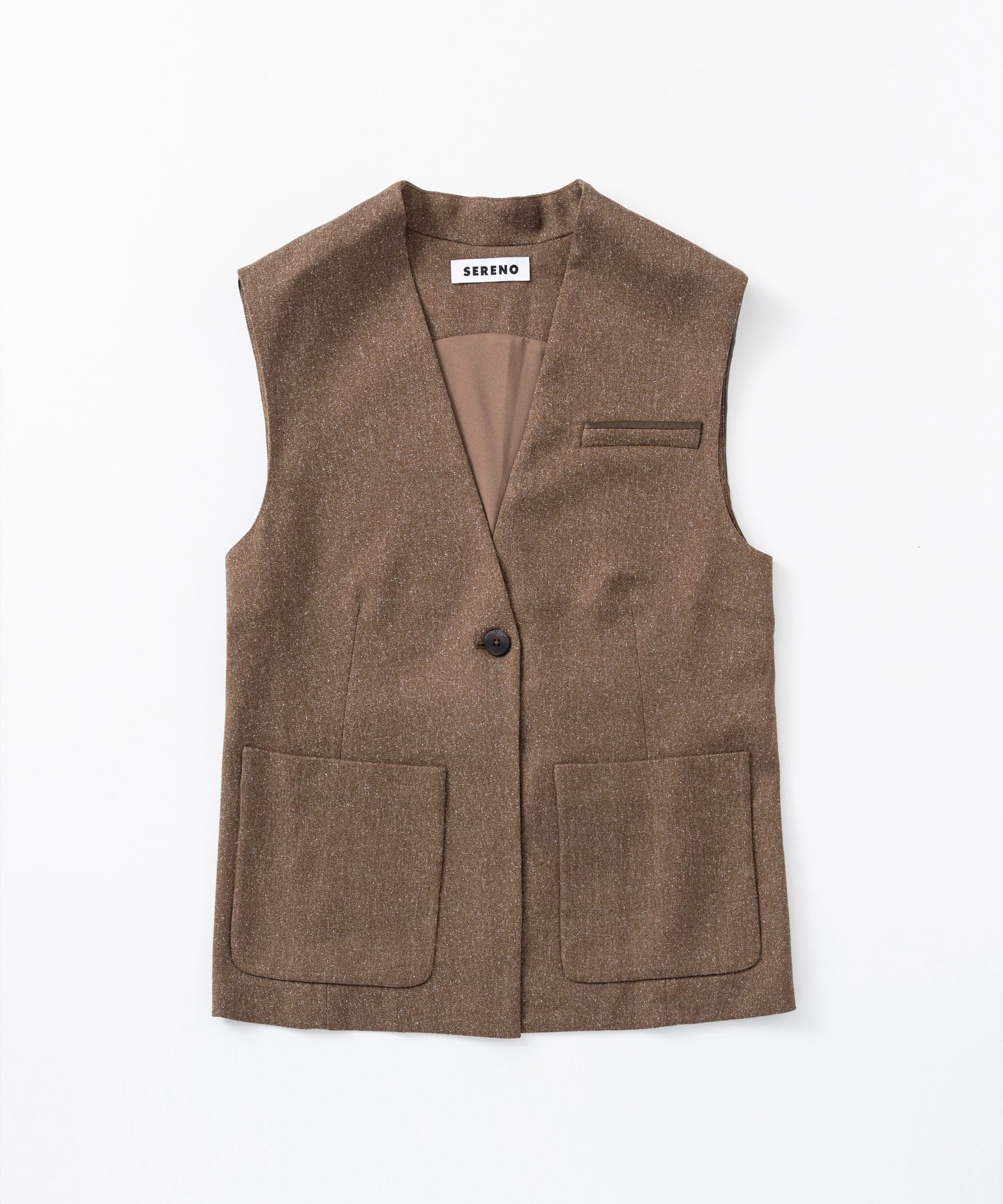 オーバーサイズ スウィッチングジレ