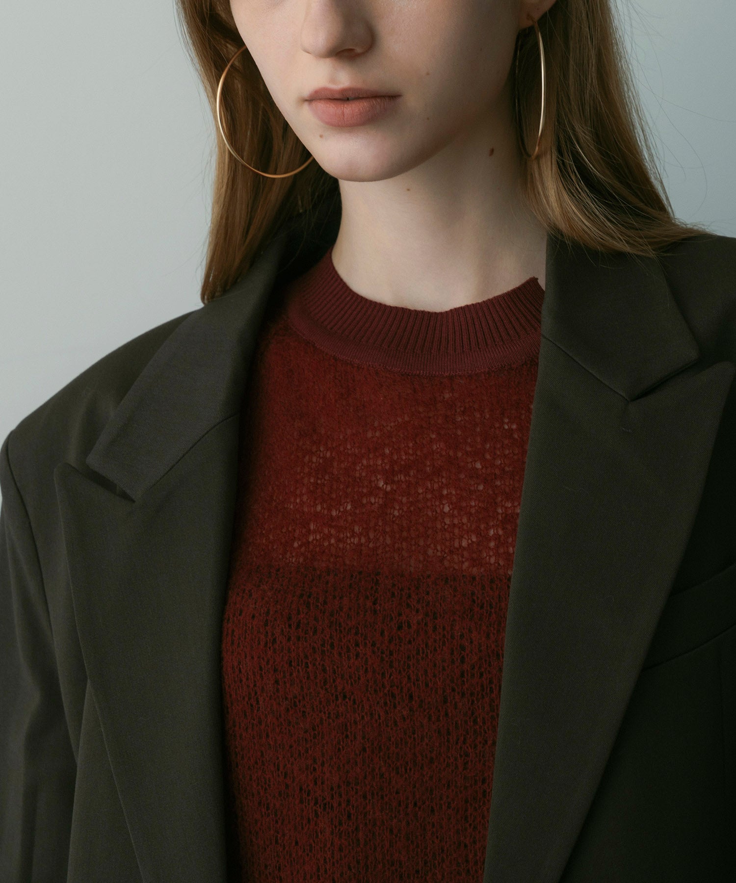 【12月上旬お届け予約商品】ウールブレンド ピークドラペルジャケット