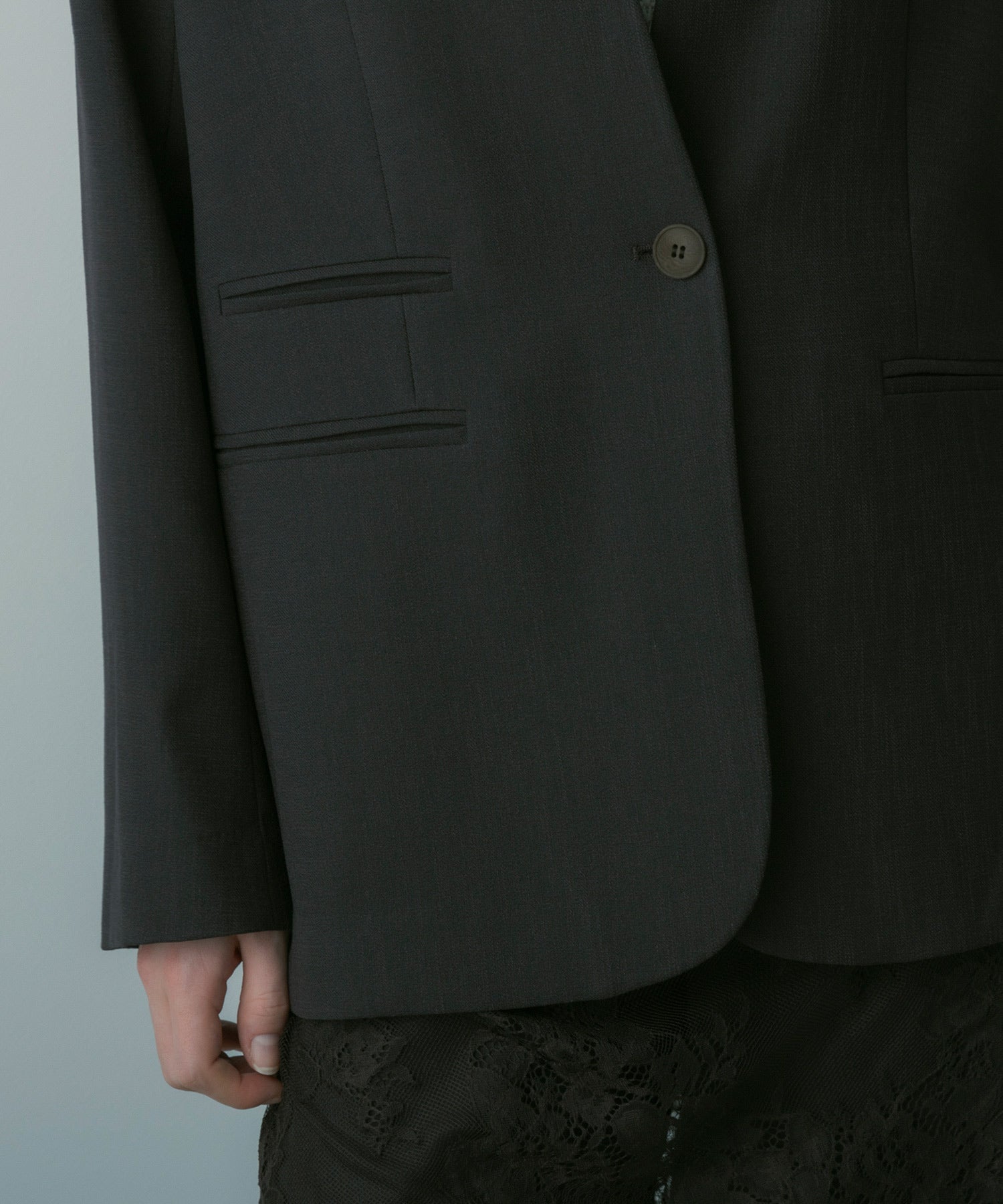 【3月中旬お届け予約商品】ノーカラージャケット