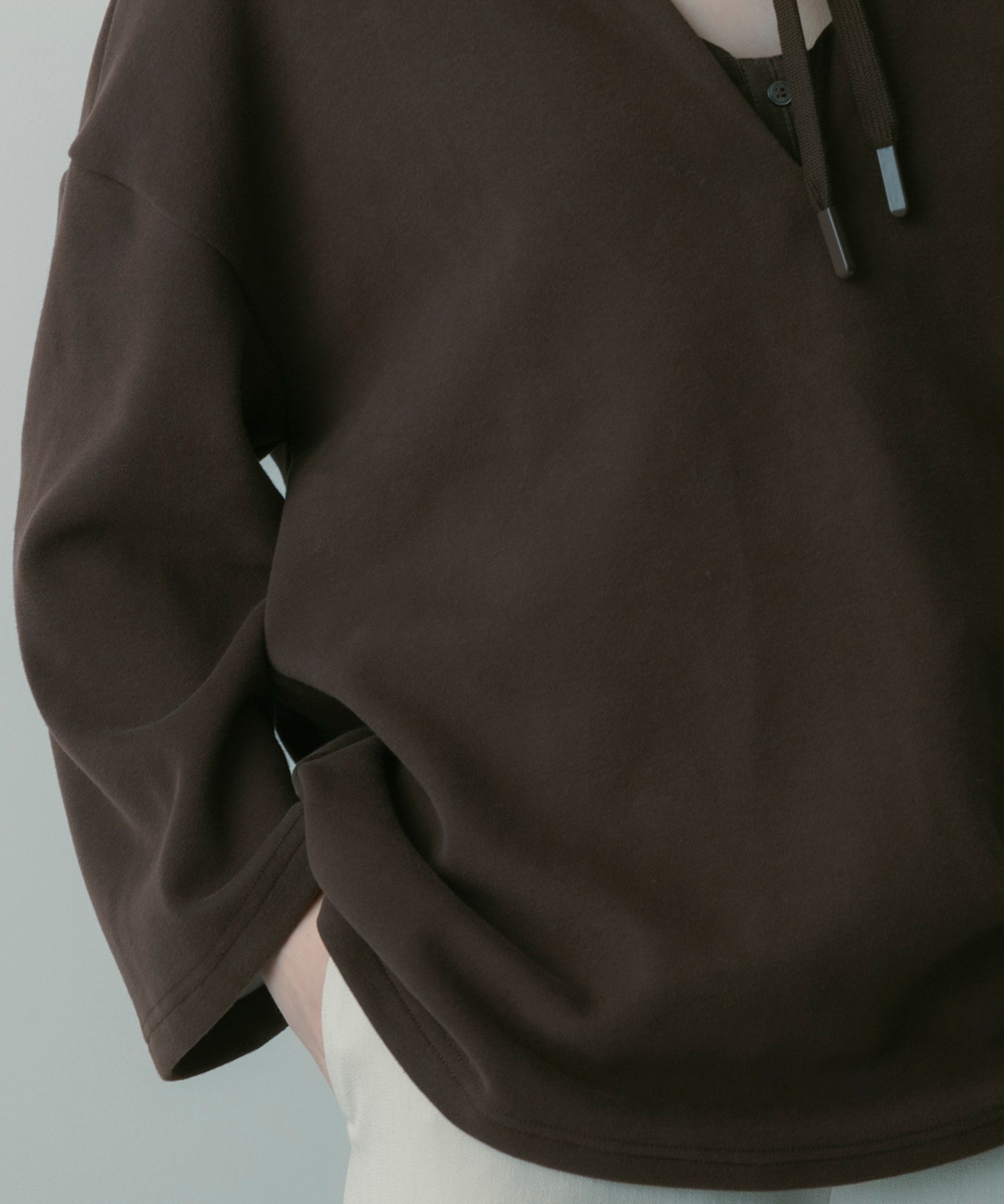 スキッパーリボントップス