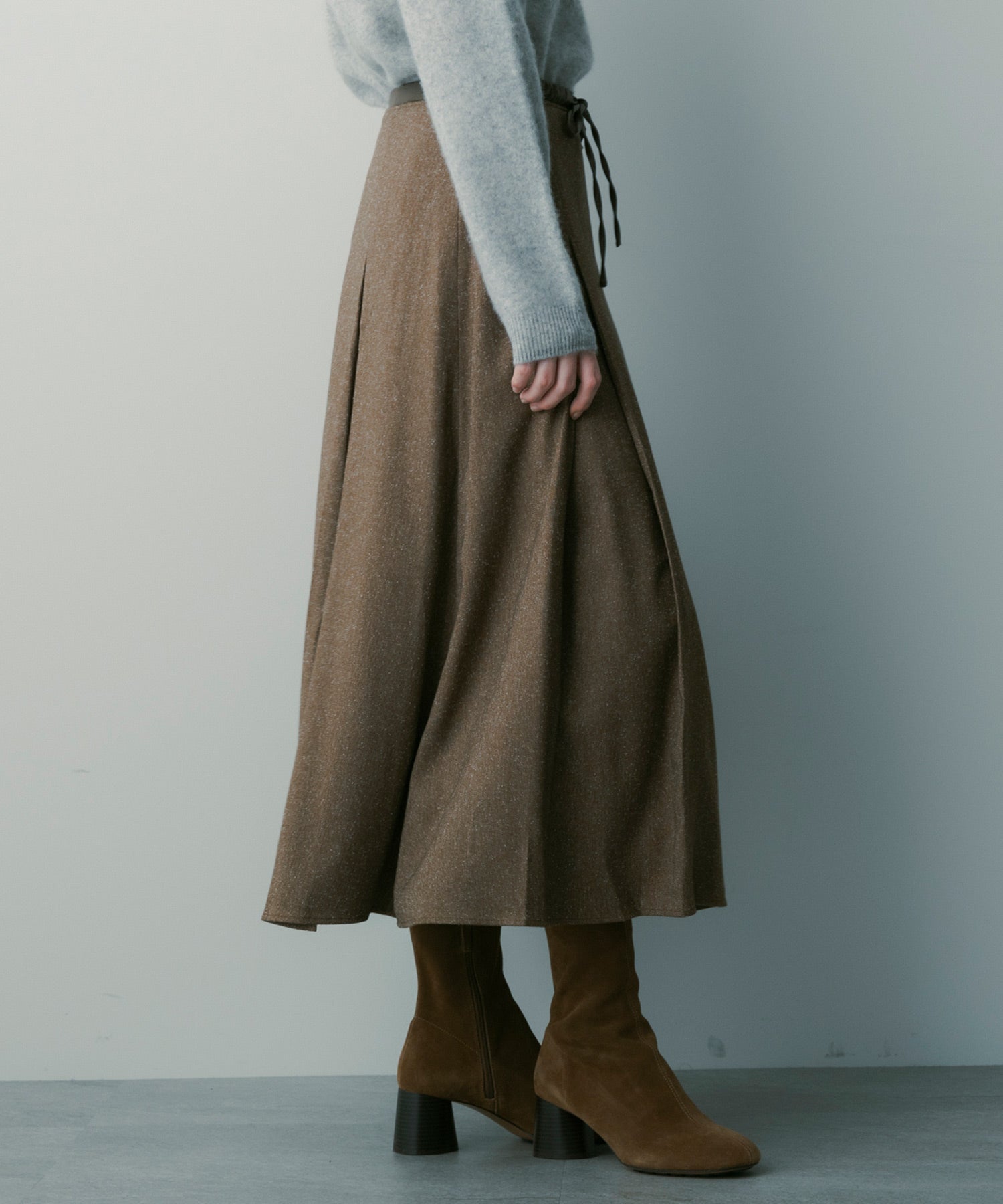 フレアプリーツスカート