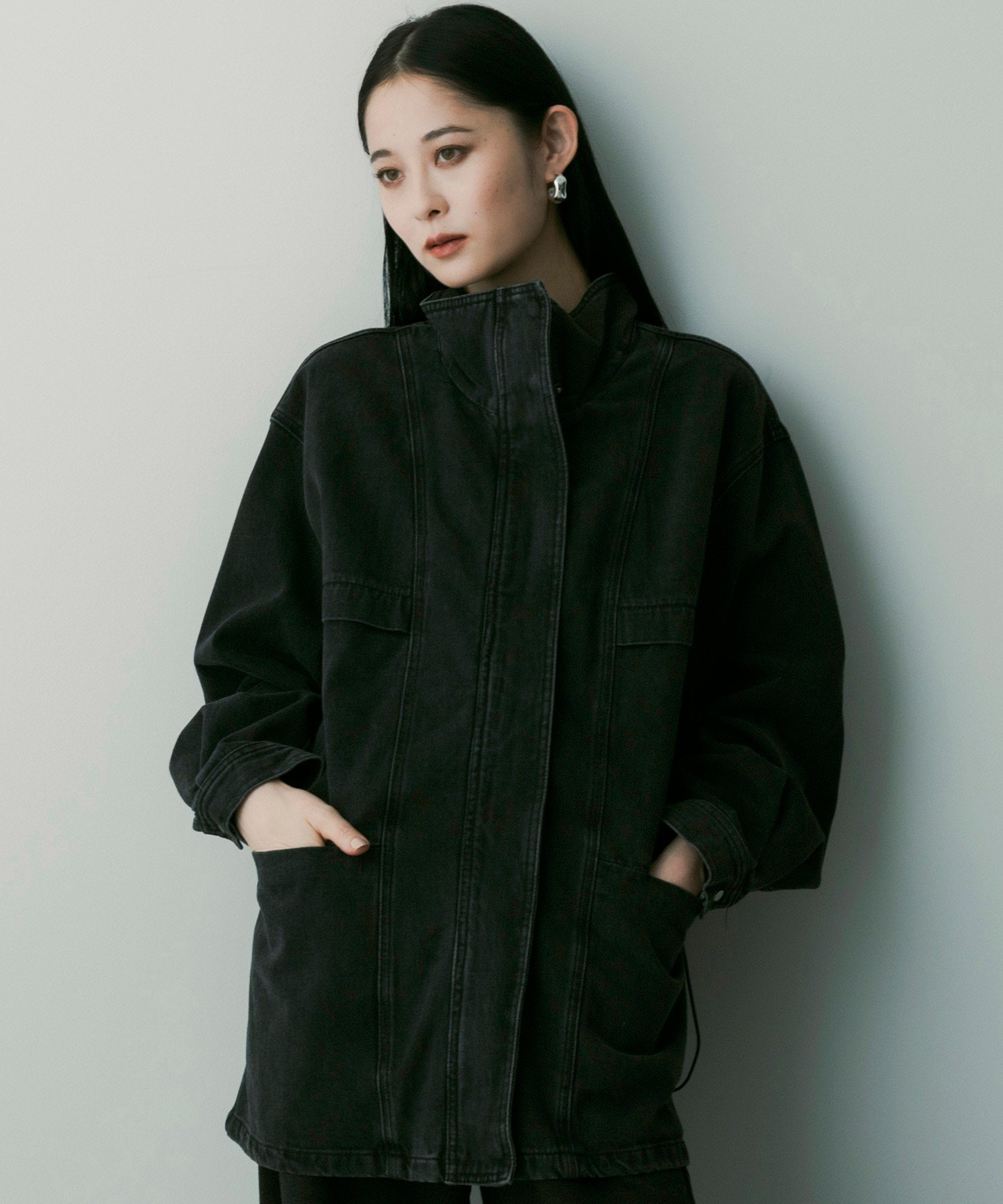 オーバーサイズデニムジャケット