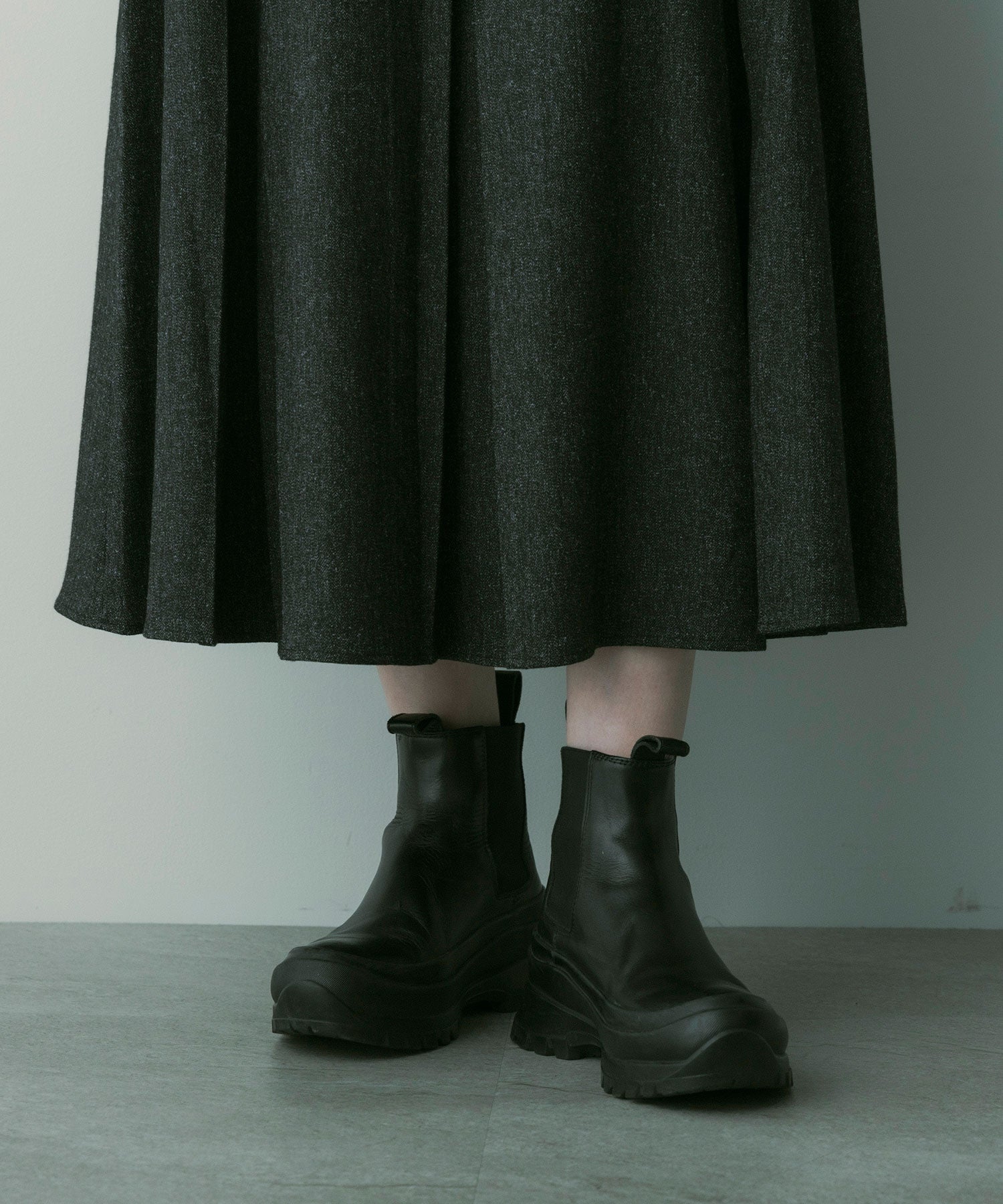 フレアプリーツスカート