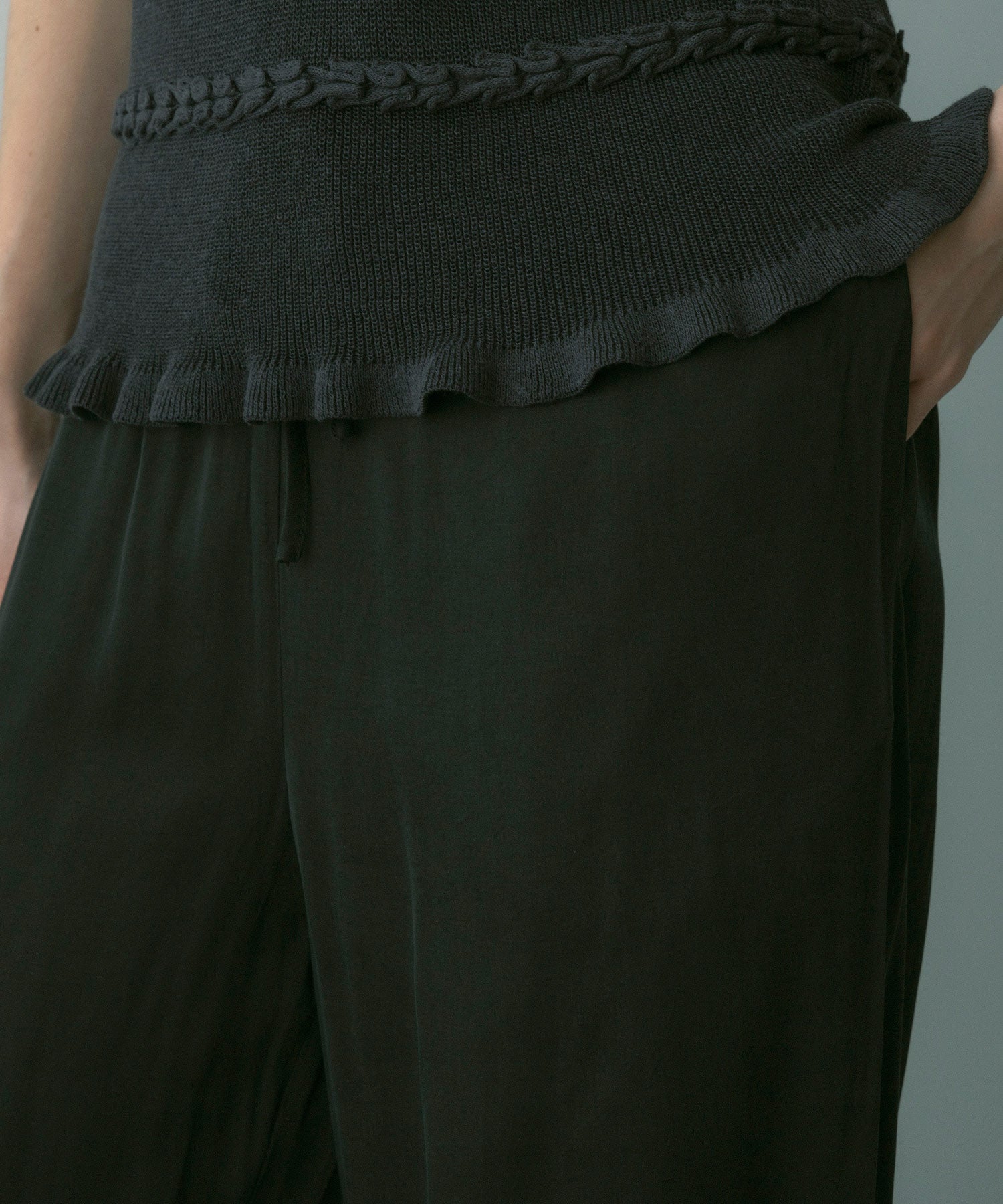 ワイドイージーコーデュロイパンツ