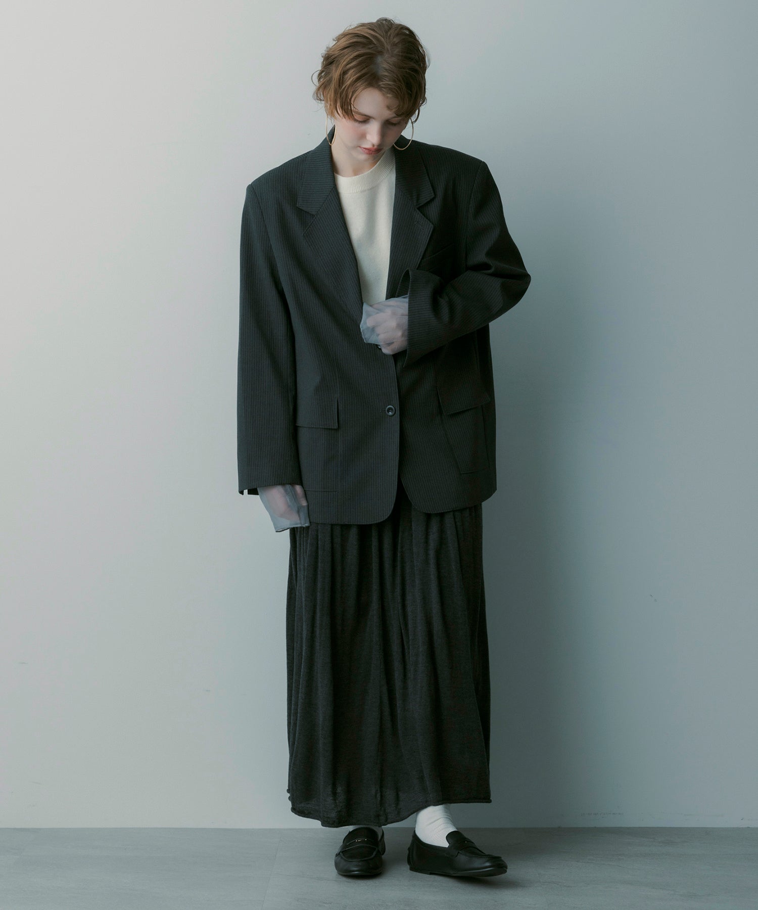 テーラードレイヤードジャケット