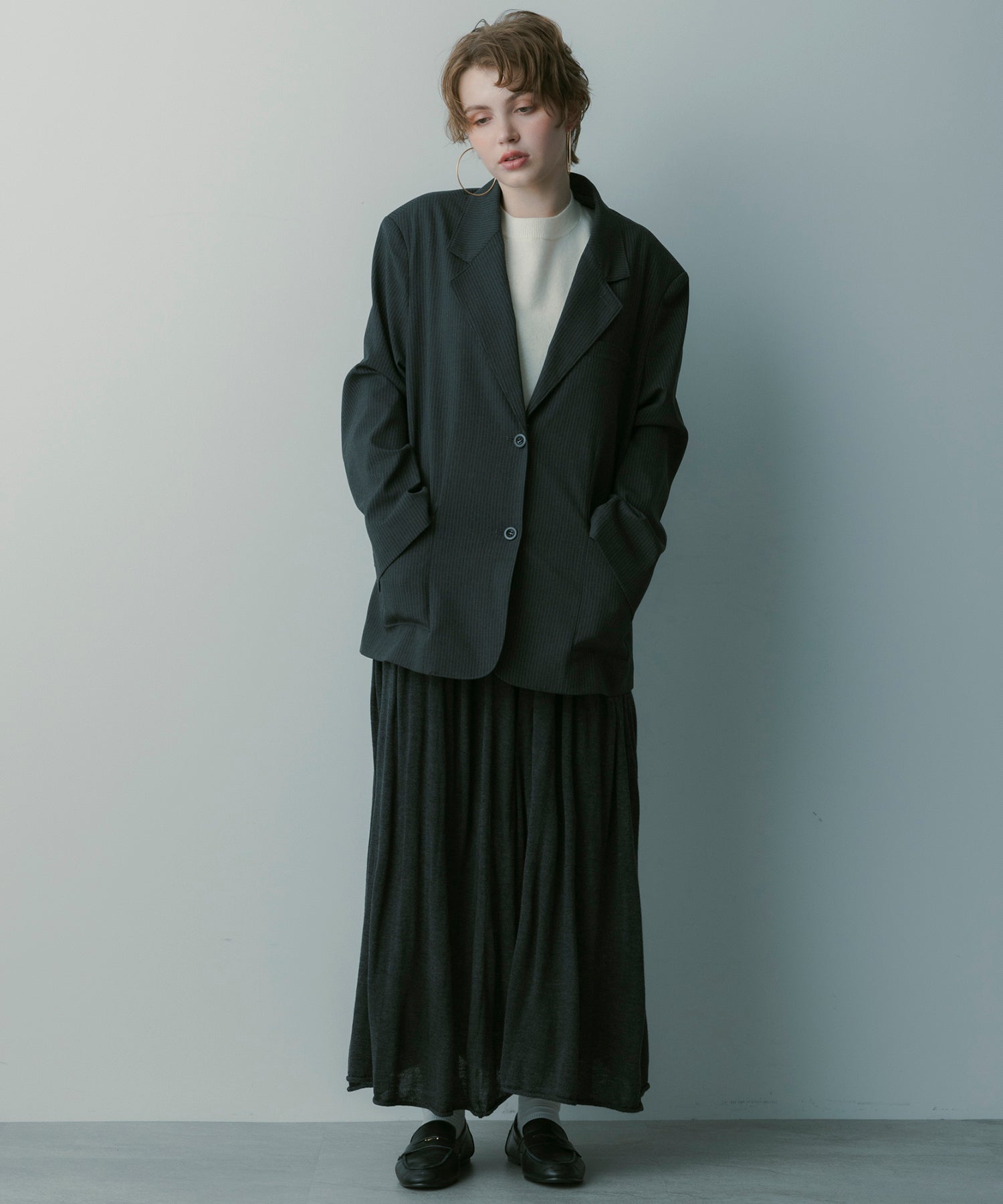 テーラードレイヤードジャケット