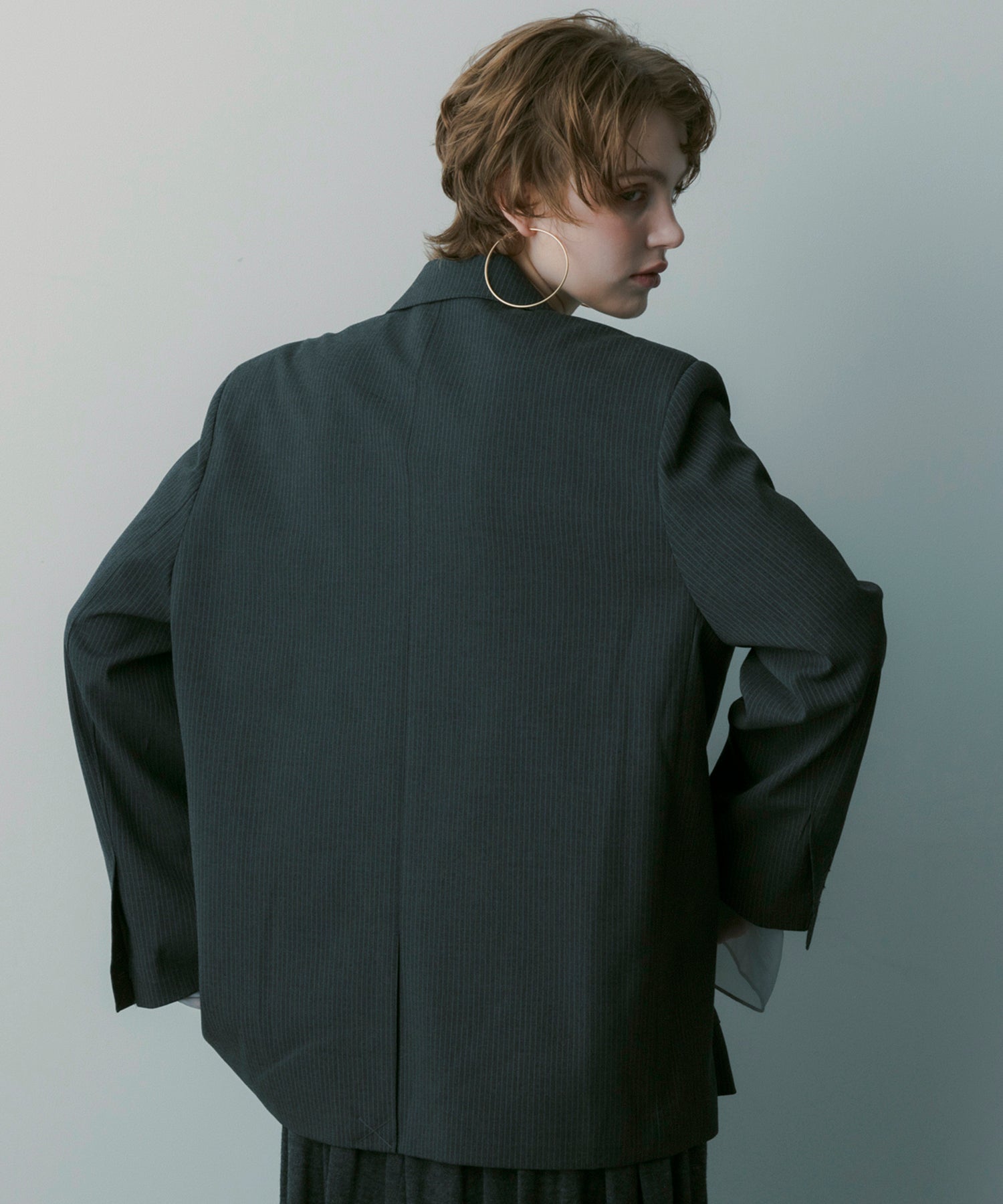 テーラードレイヤードジャケット