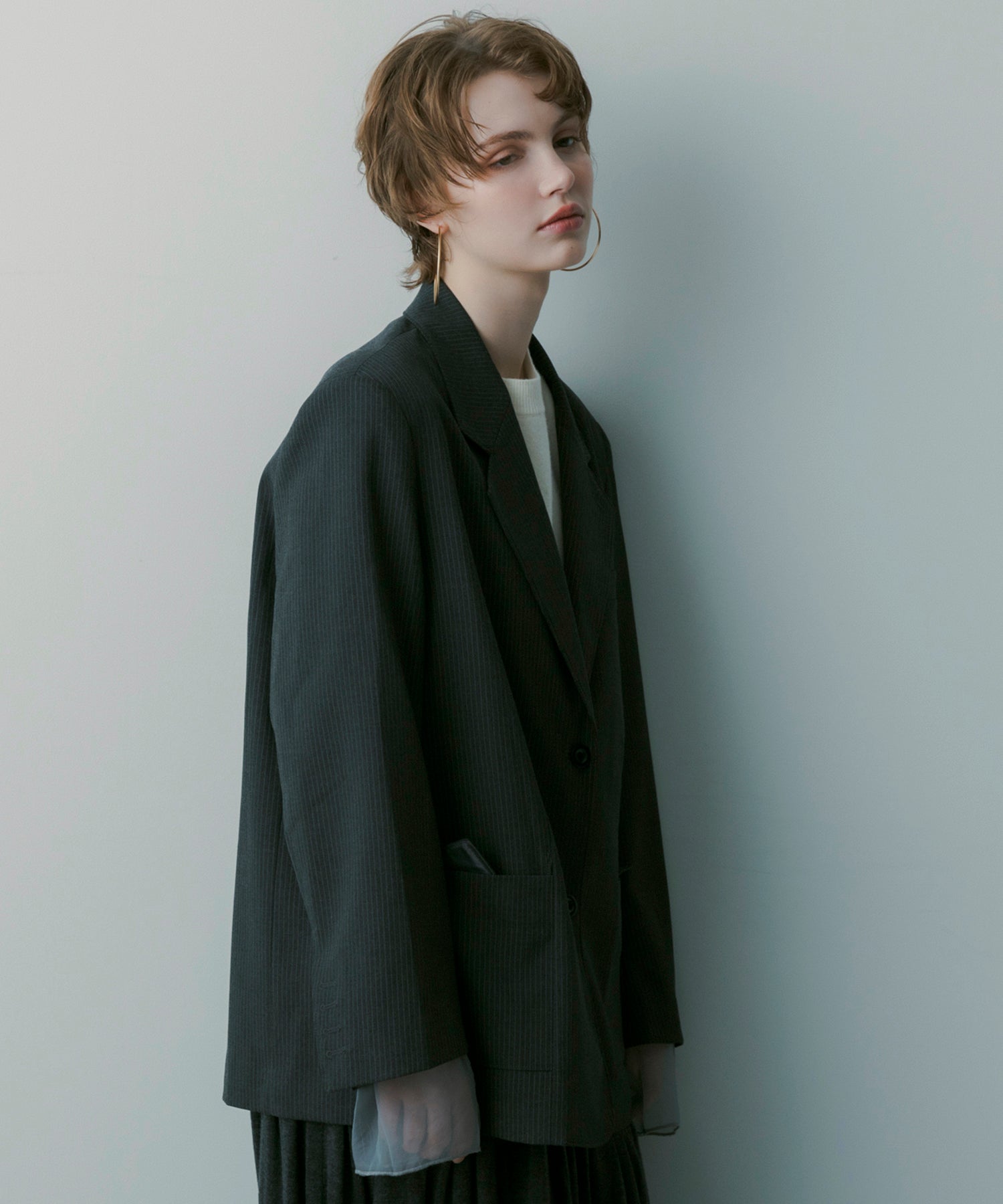 テーラードレイヤードジャケット