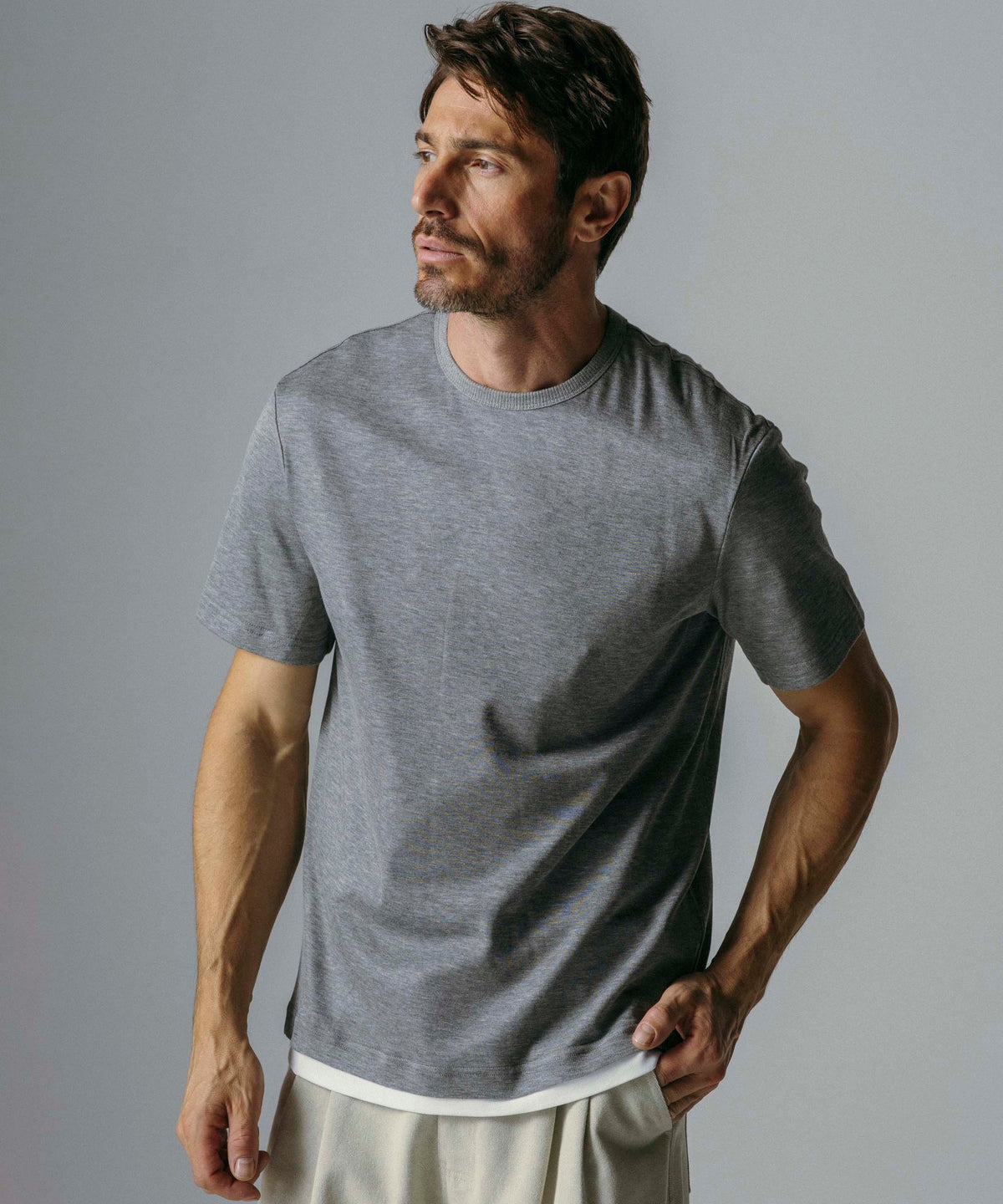 BRUNELLOCUCINELL レイヤード風シャツ Brunello Cucinelli レイヤード 