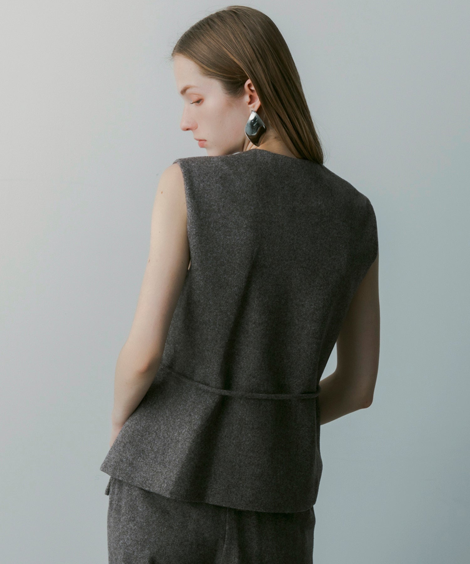 【3月中旬お届け予約商品】ヘリンボーン ウールジレ