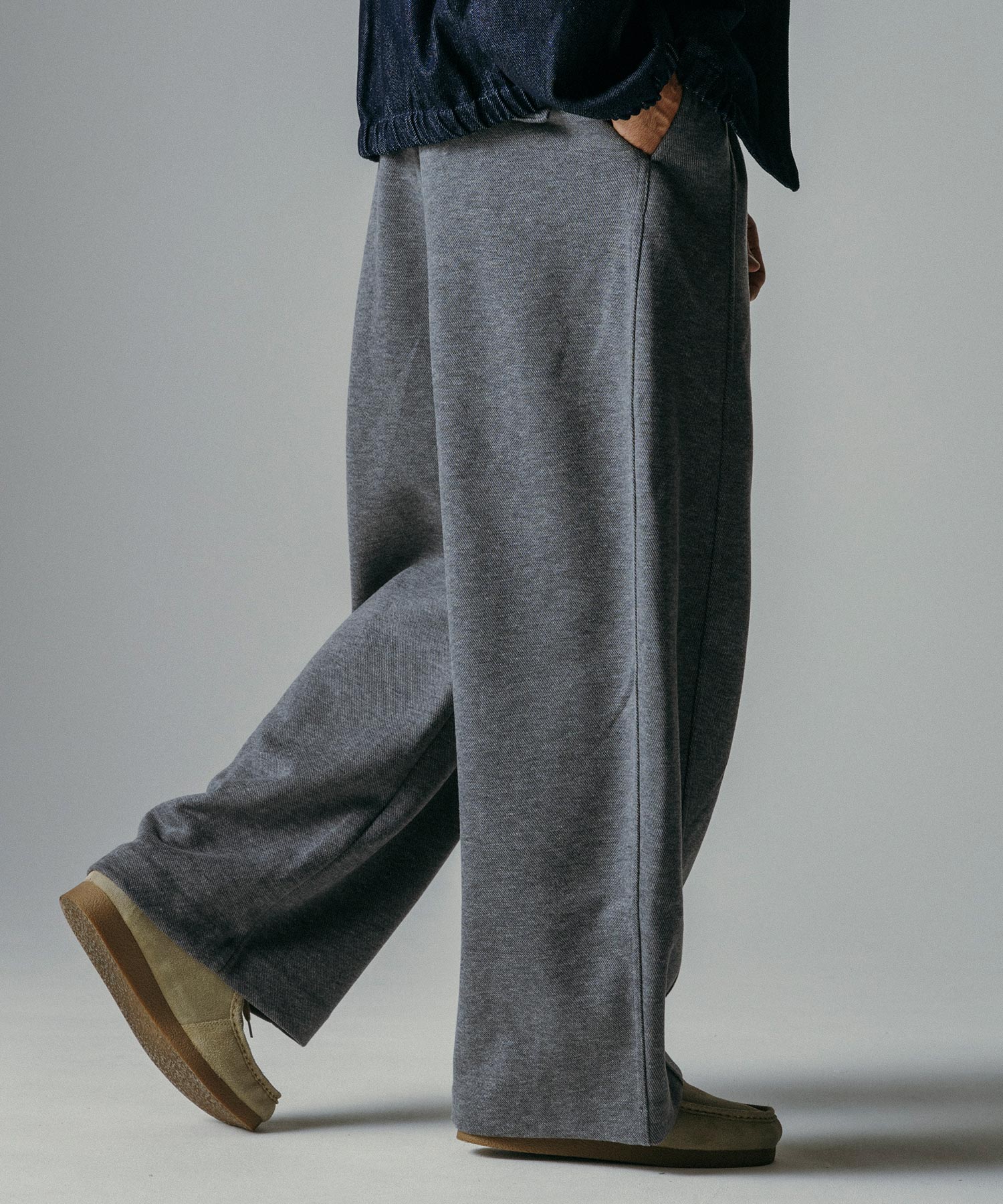 リラックスワイドパンツ