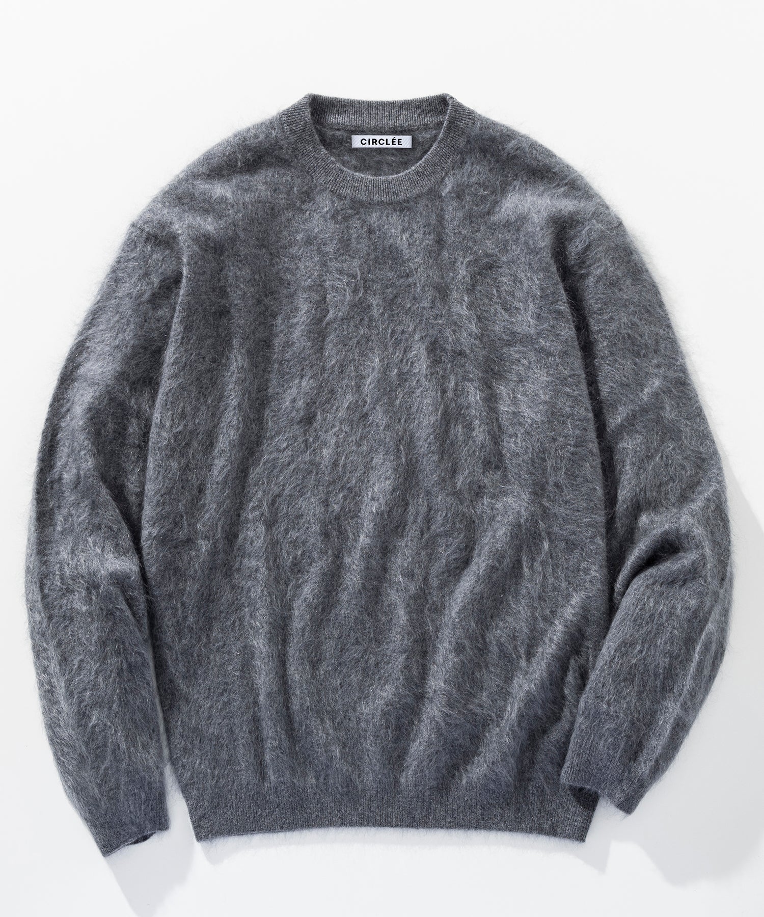 【12月上旬お届け予約商品】モヘアタッチ カシミヤセーター